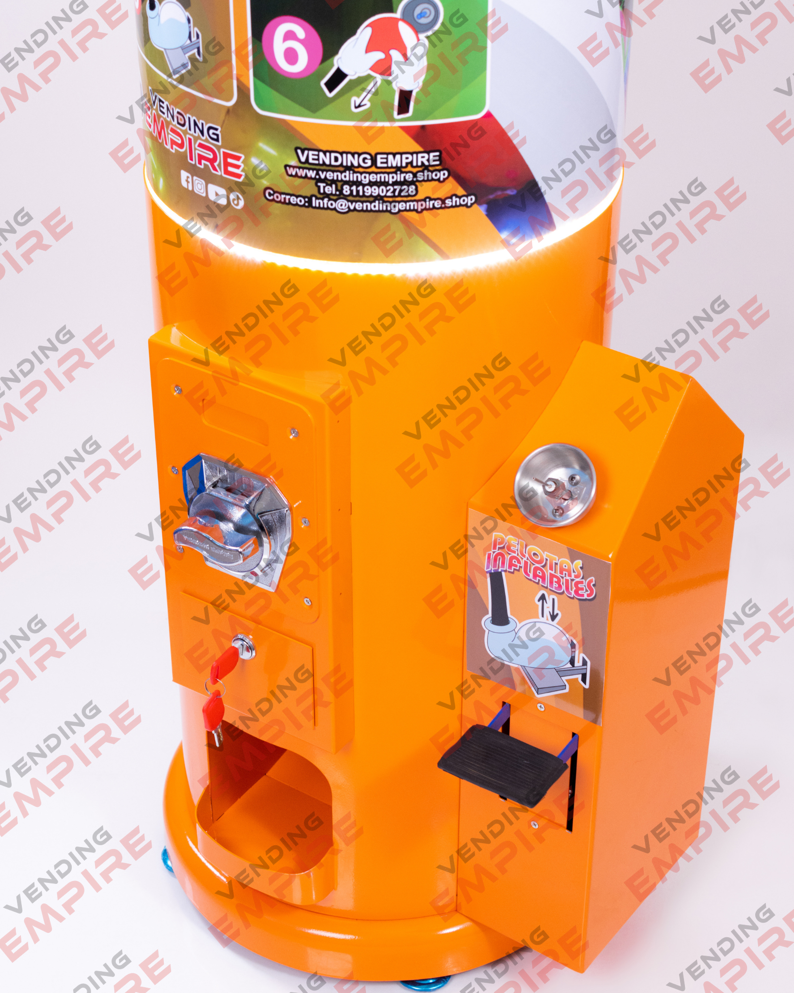 Maquina expendedora Vending Empire InflaPelotas Nueva