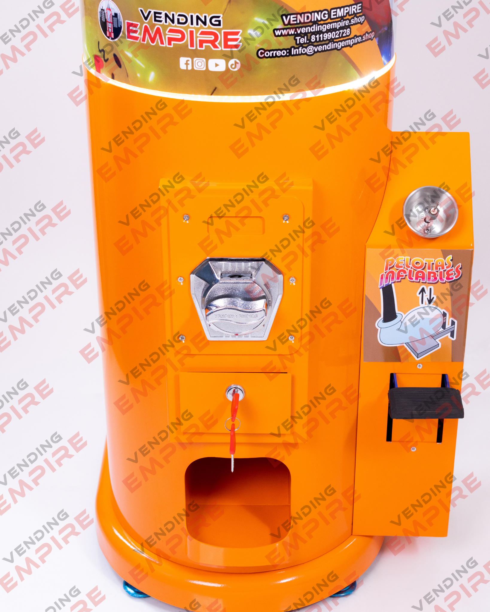 Maquina expendedora Vending Empire InflaPelotas Nueva