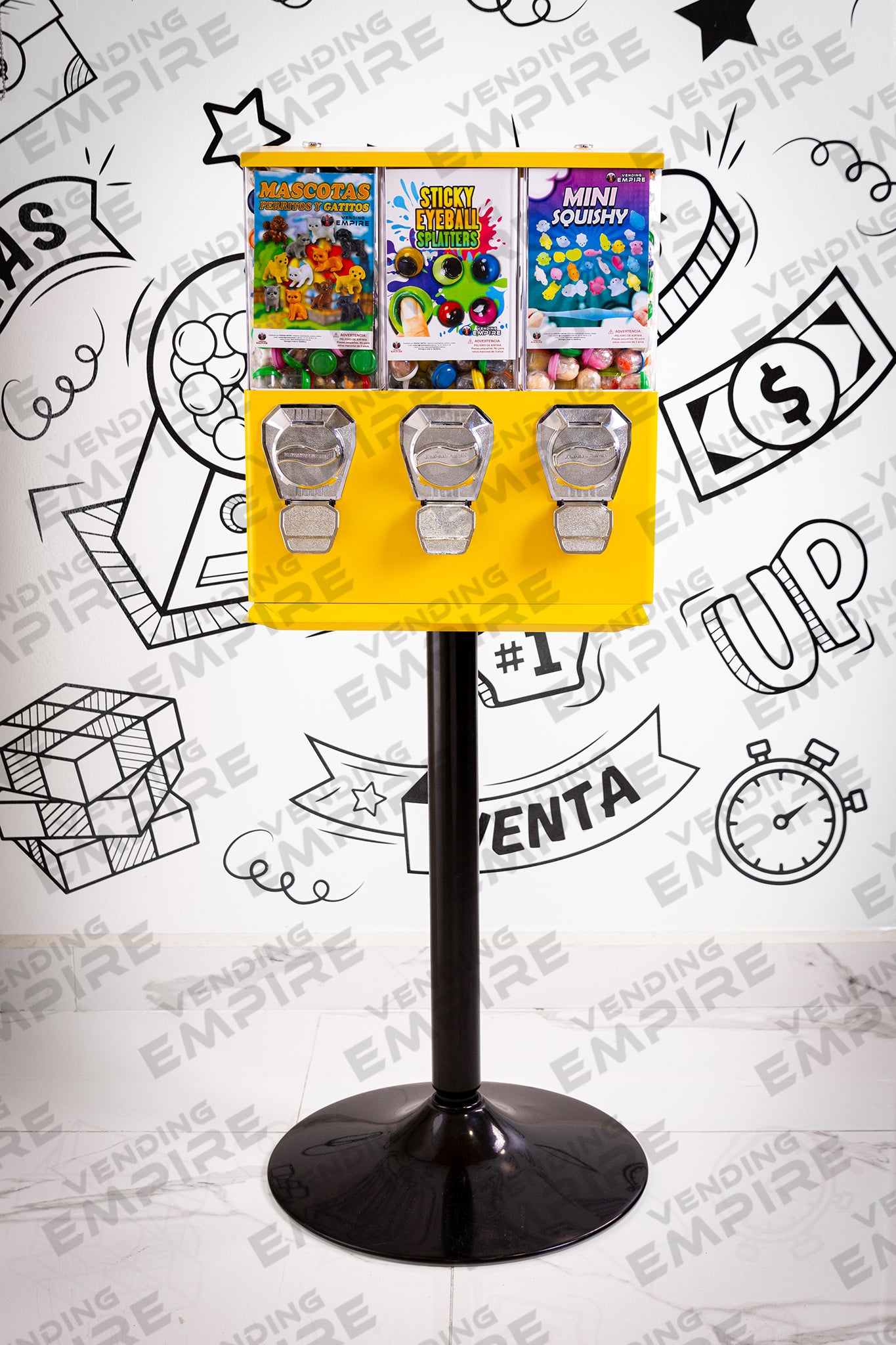 Maquina Expendedora 3 en 1 Vending Empire Nueva