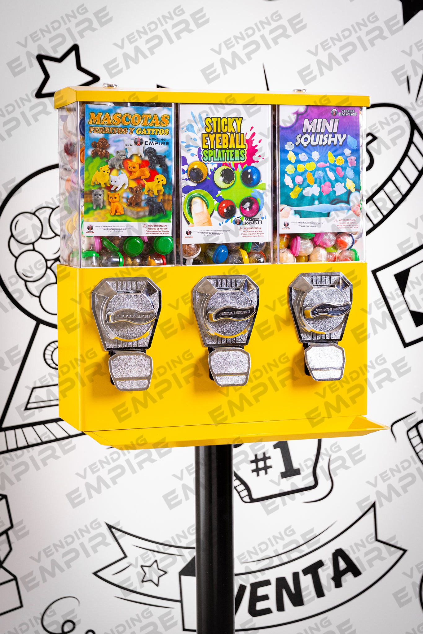 Maquina Expendedora 3 en 1 Vending Empire Nueva