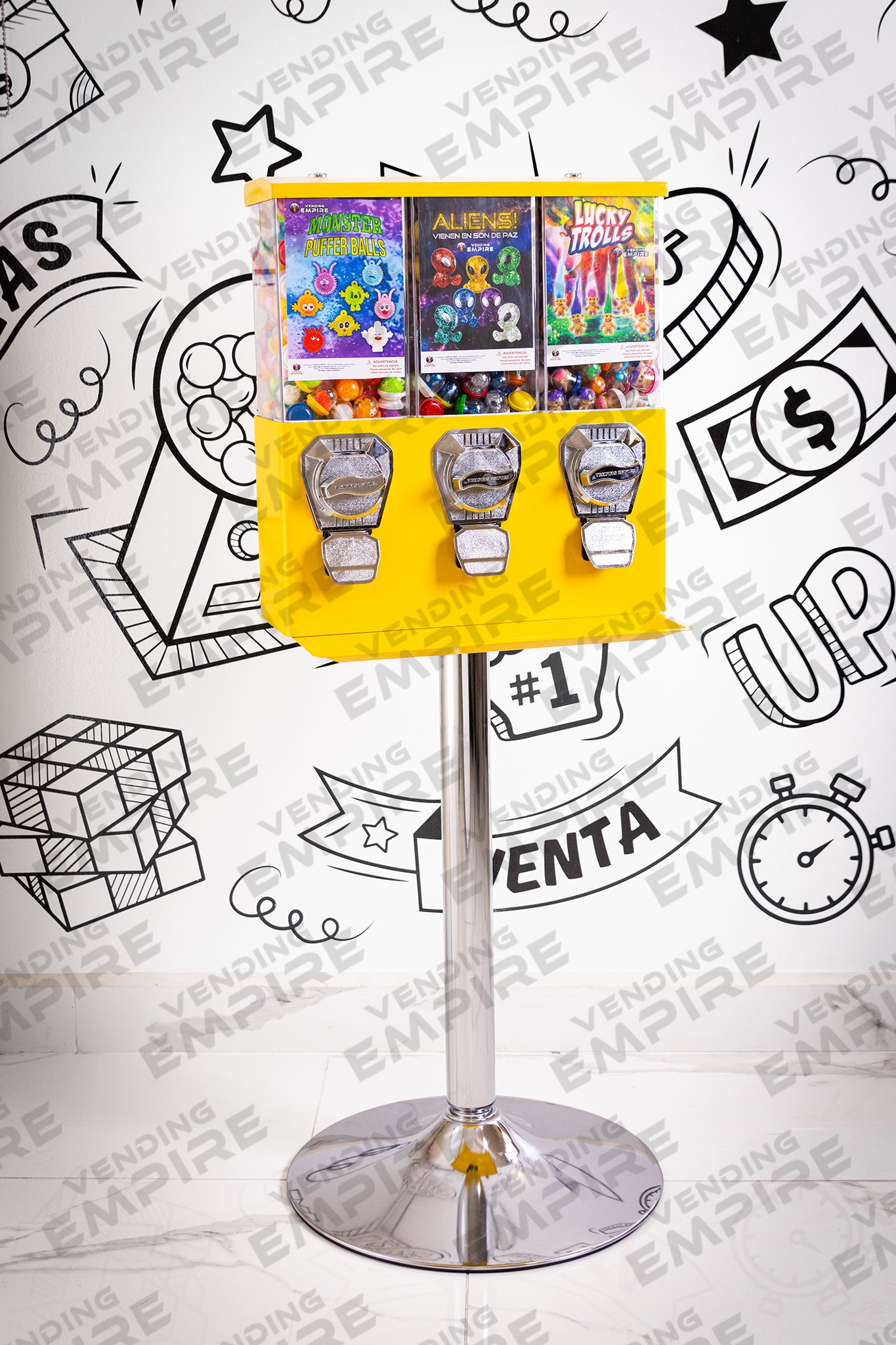 Maquina Expendedora 3 en 1 Vending Empire Nueva