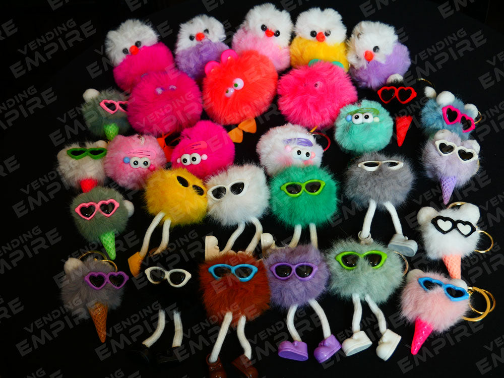 Llavero Mix para Maquina de Garra Mini (50 pzs)