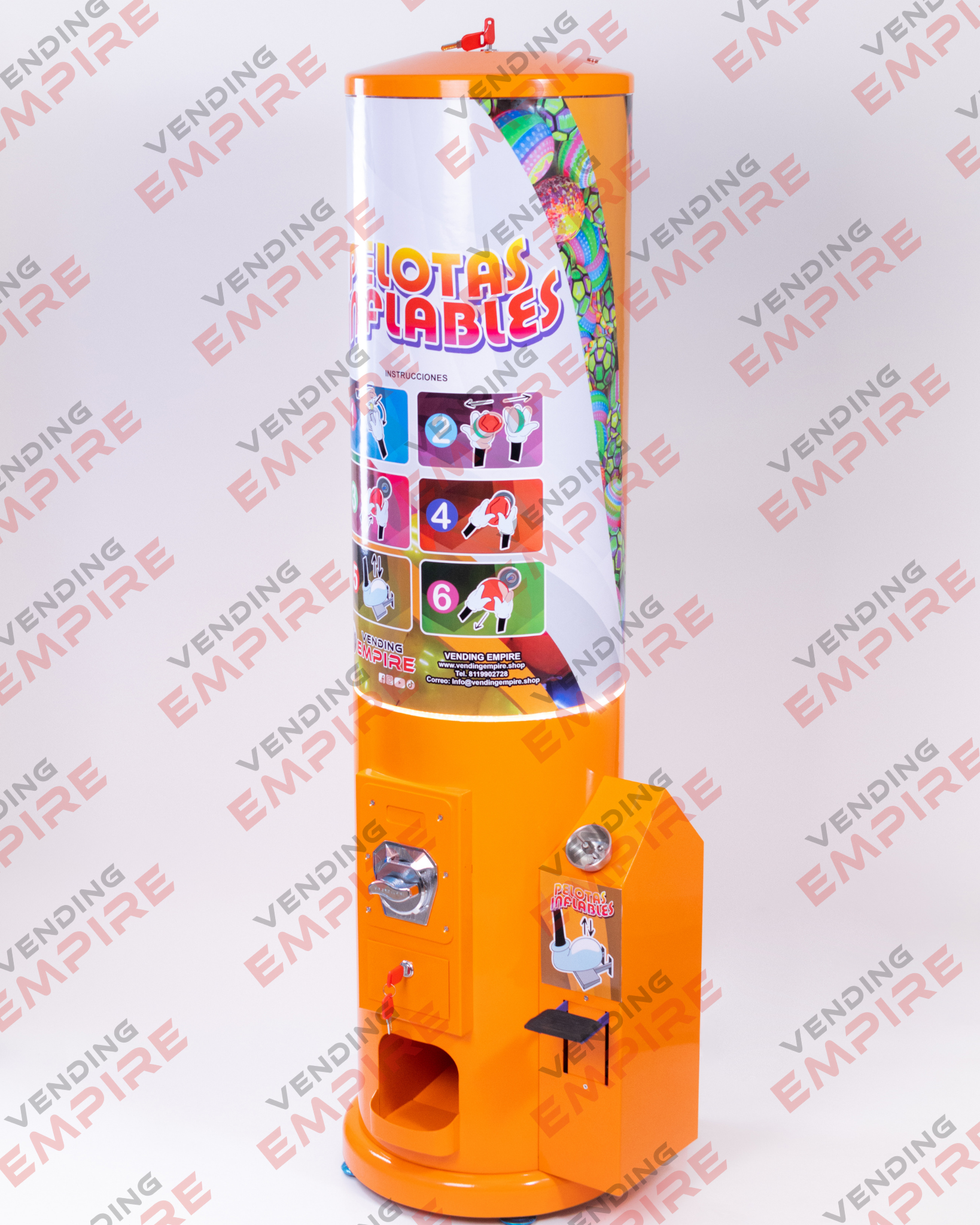 Maquina expendedora Vending Empire InflaPelotas Nueva