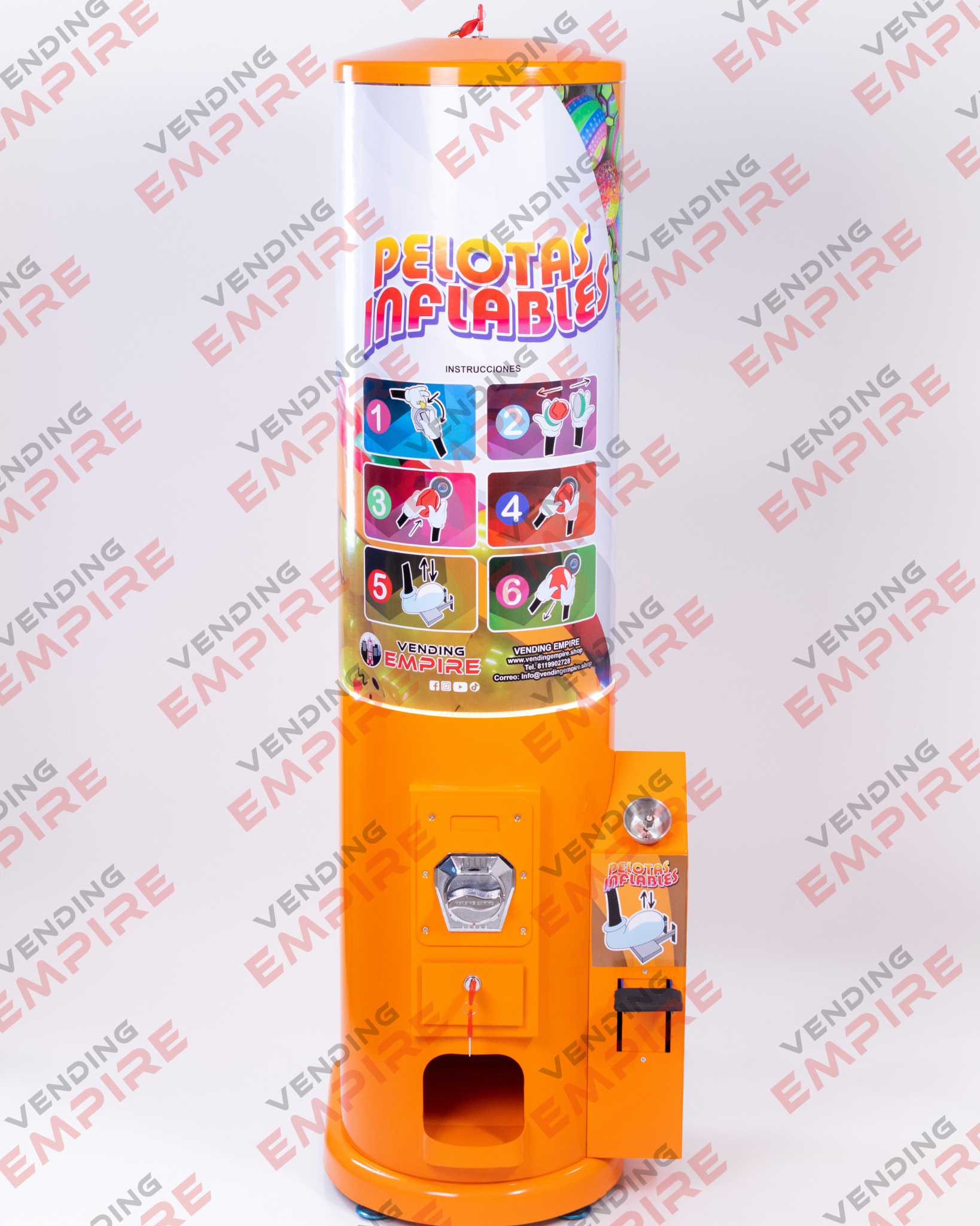 Maquina expendedora Vending Empire InflaPelotas Nueva