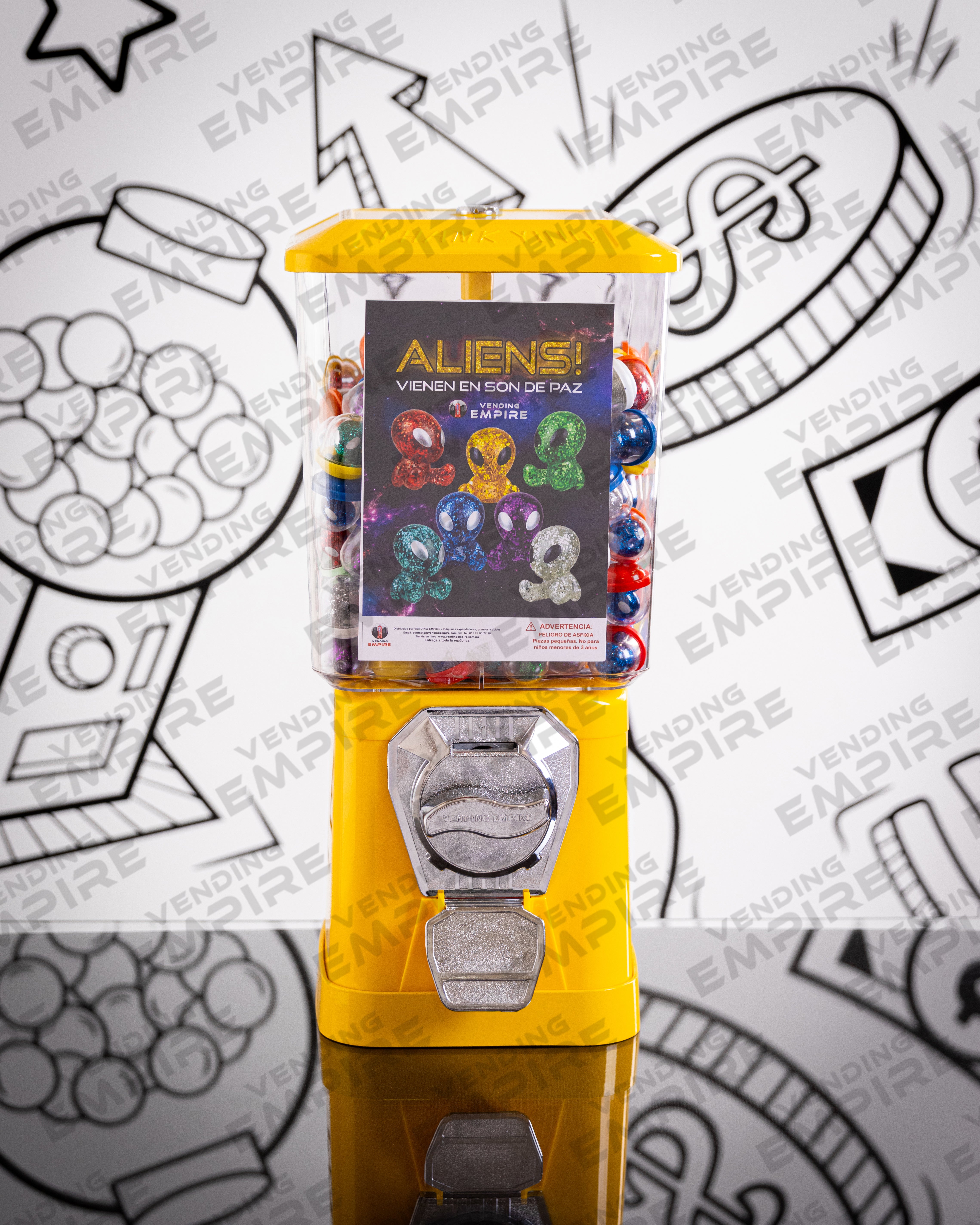 Maquina Chiclera Vending Empire Clásica Nueva