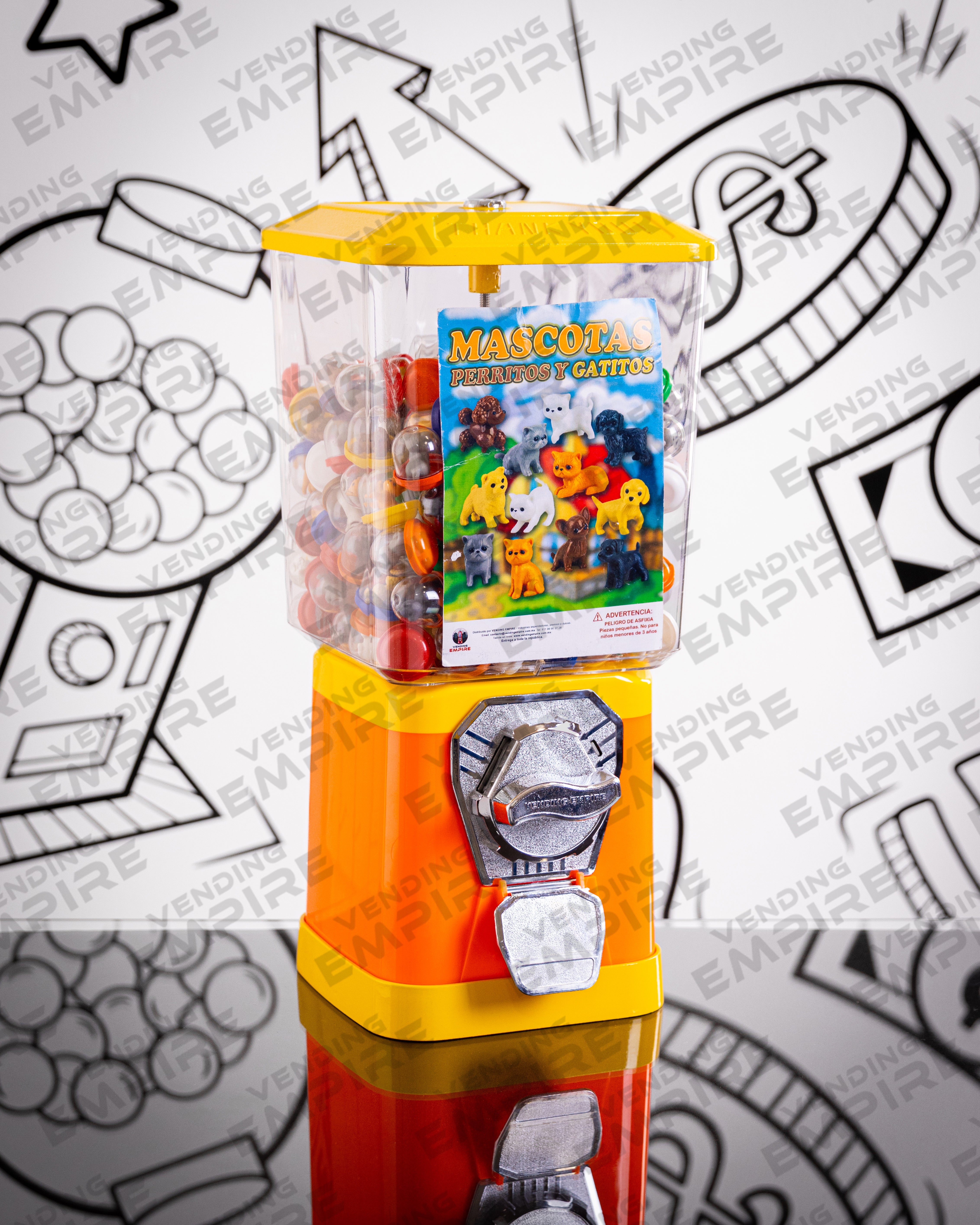 Maquina Chiclera Vending Empire Clásica Nueva