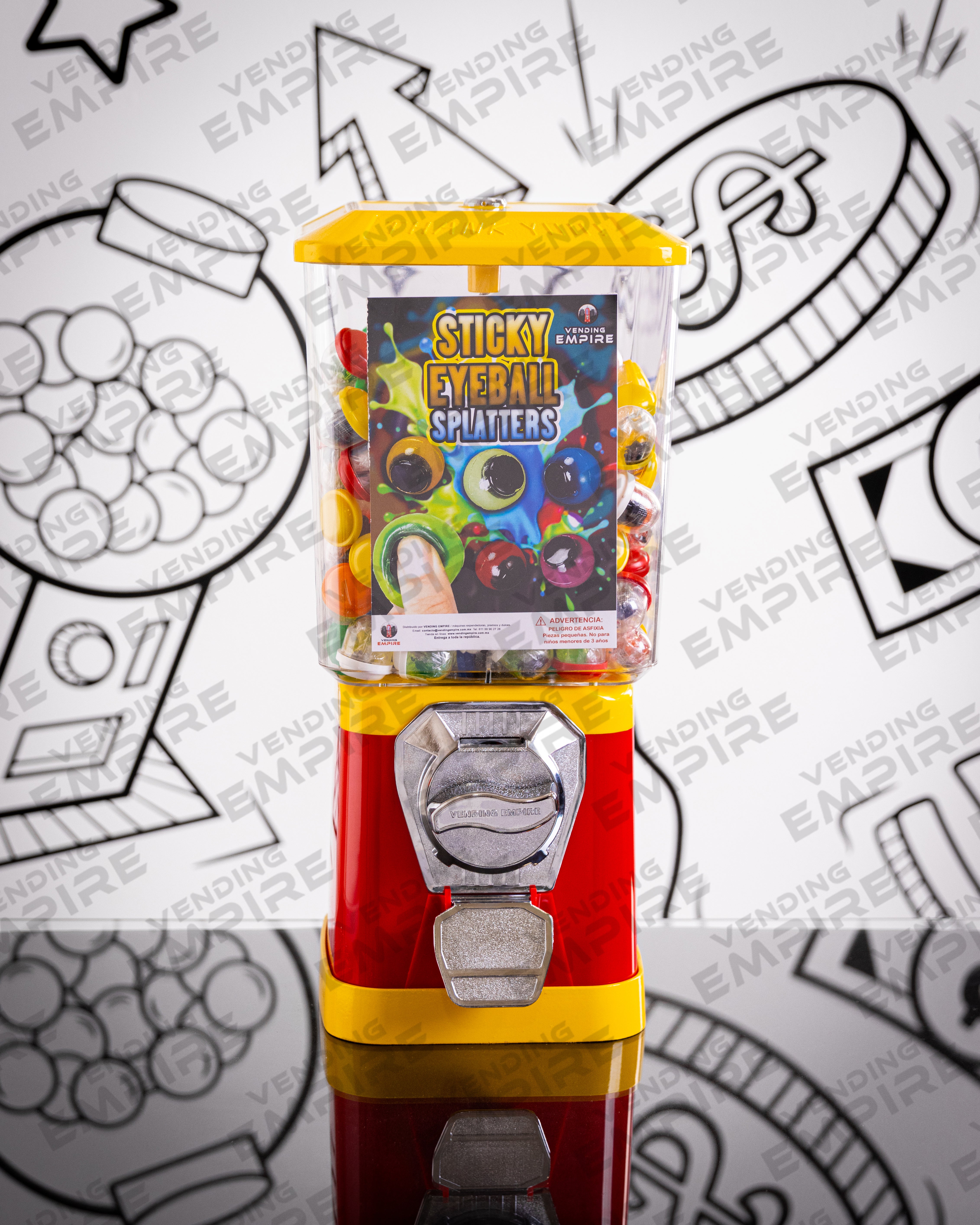 Maquina Chiclera Vending Empire Clásica Nueva