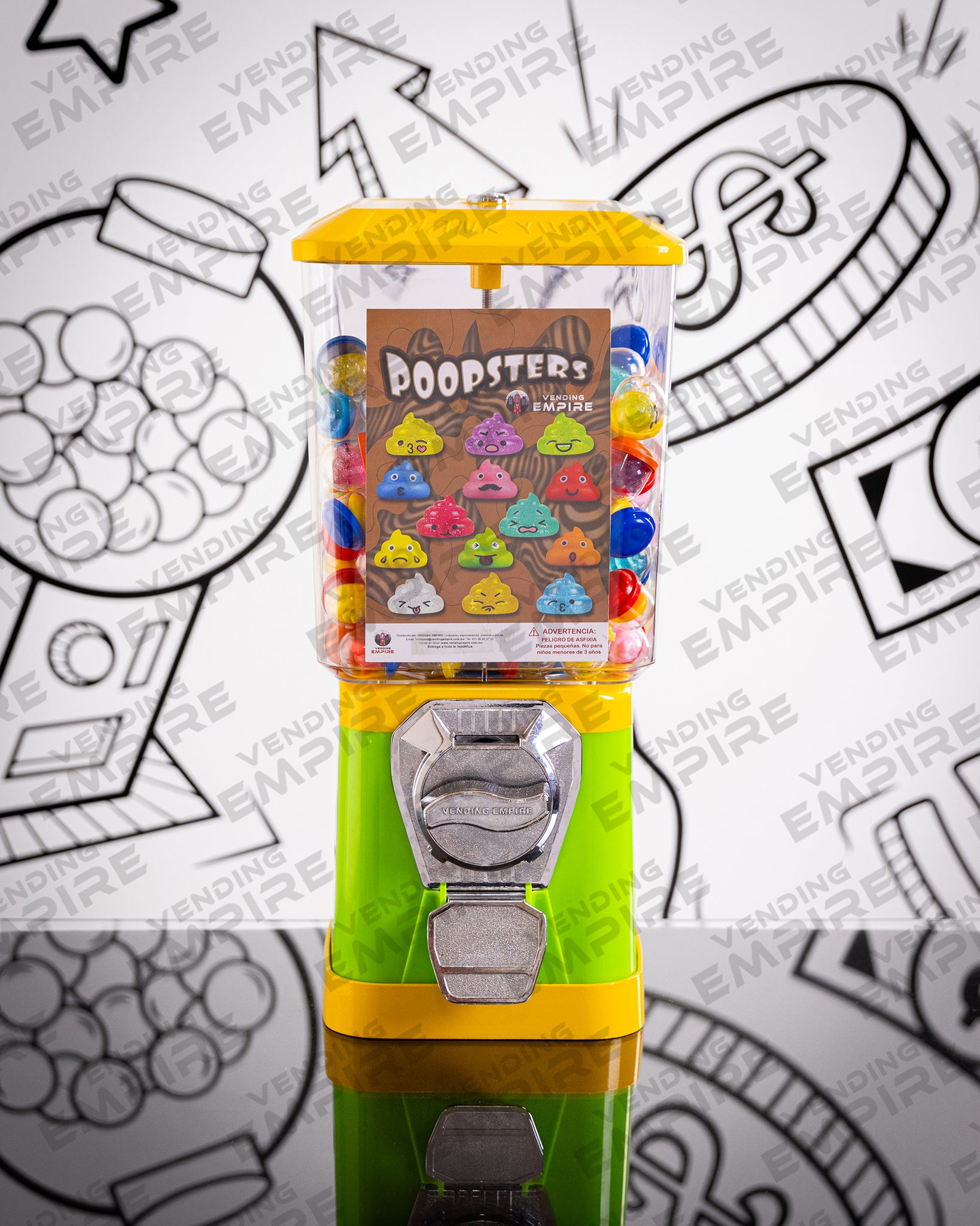 Kit Doble de Maquinas Clasicas con Pedestal Araña [Envío Gratis]