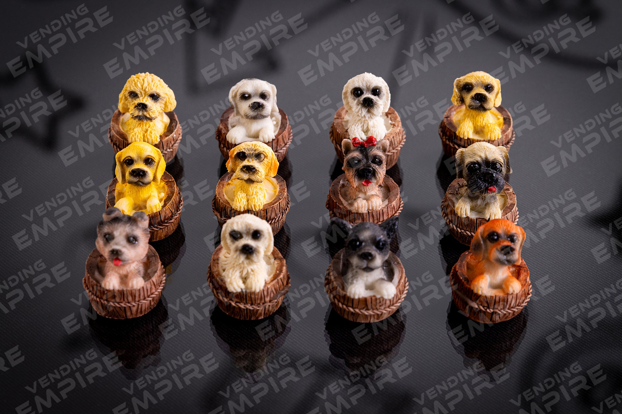 Perritos en Bañera para 2” Encapsulado (100 pzs)