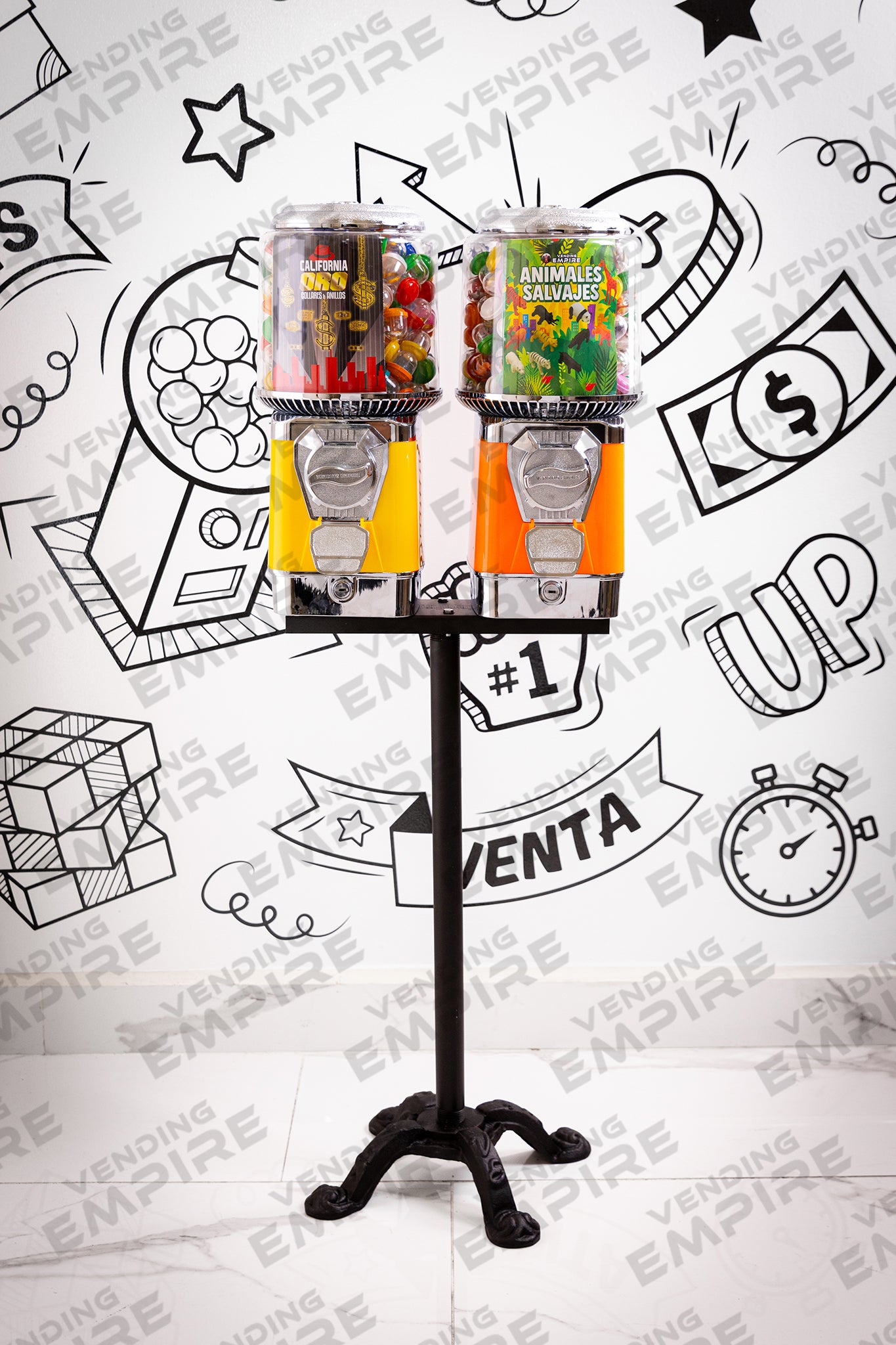 Kit Doble de Maquinas Supremas con Pedestal Araña [Envío Gratis]