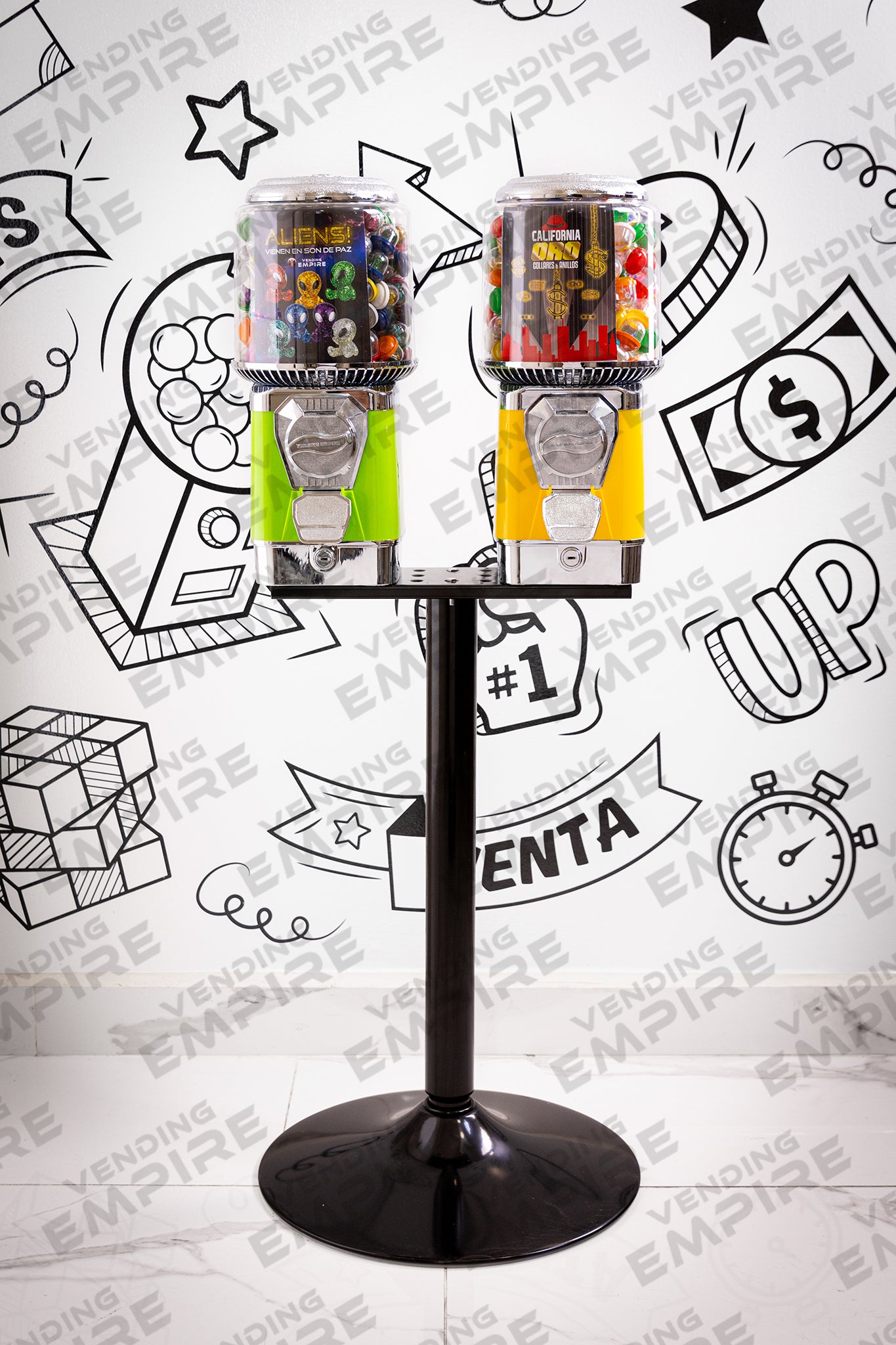 Kit Doble de Maquinas Supremas con Pedestal Redondo [Envío Gratis]