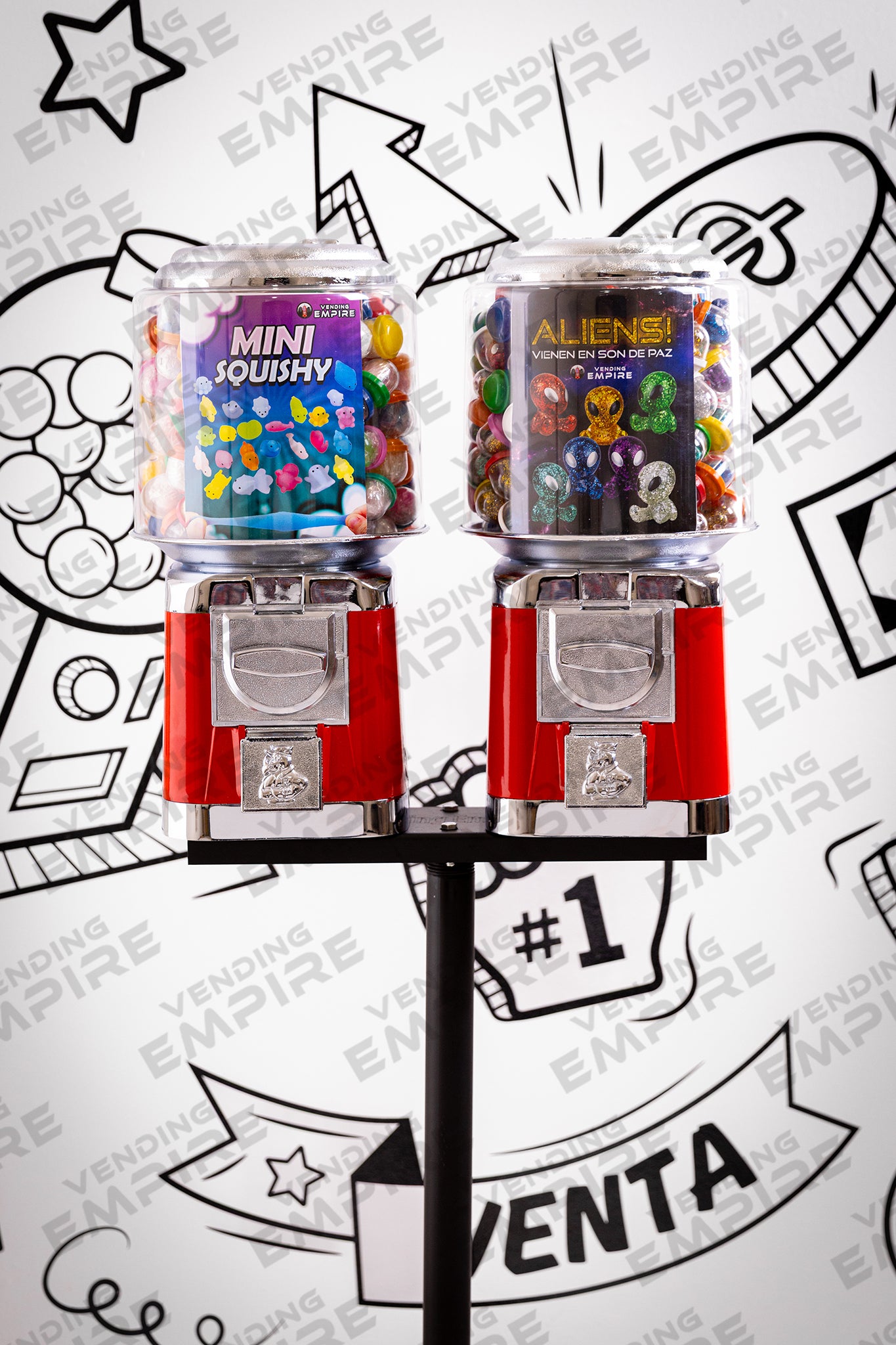 Kit Doble de Maquinas Rhino con Pedestal Araña [Envío Gratis]