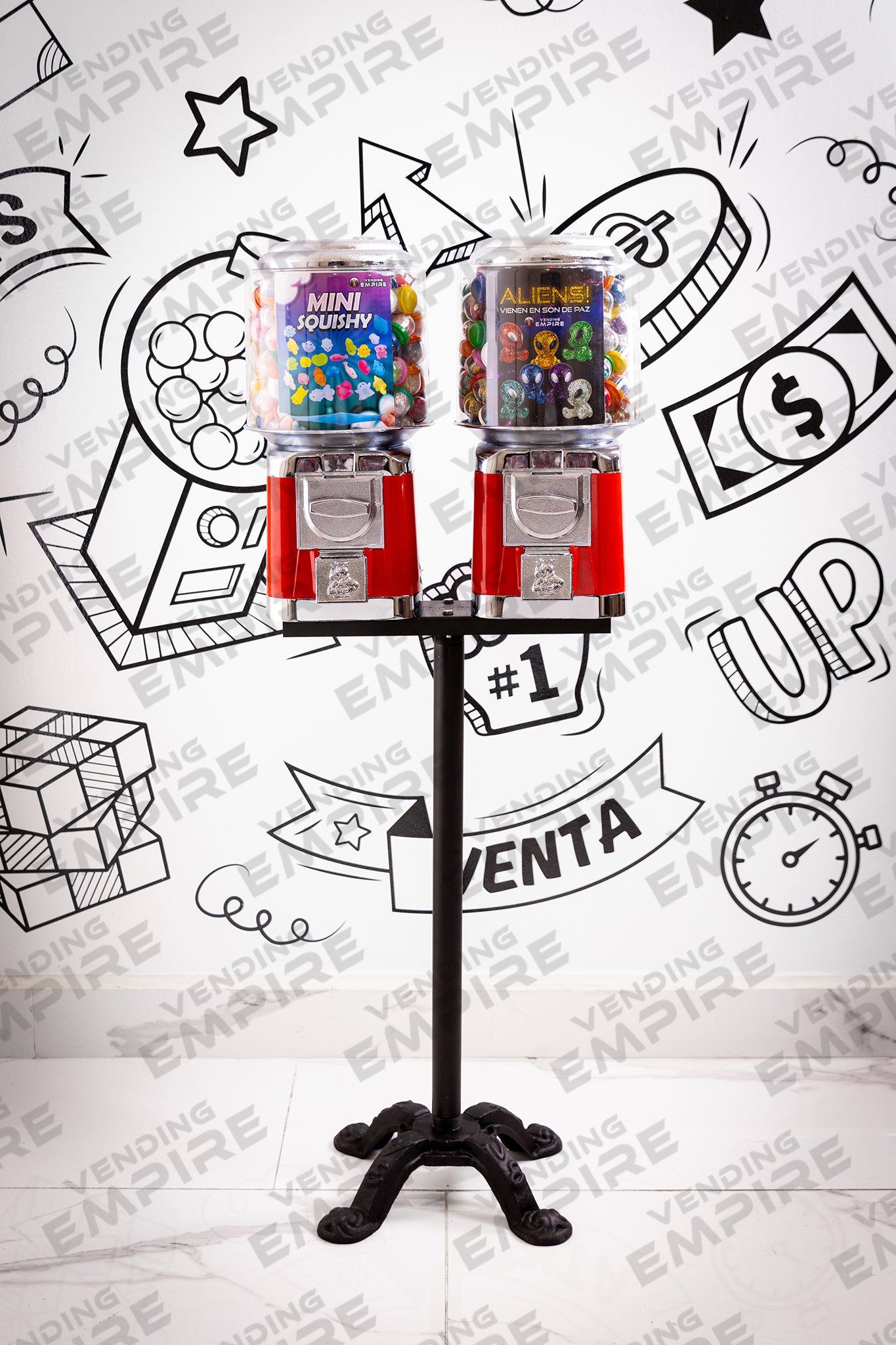 Kit Doble de Maquinas Rhino con Pedestal Araña [Envío Gratis]