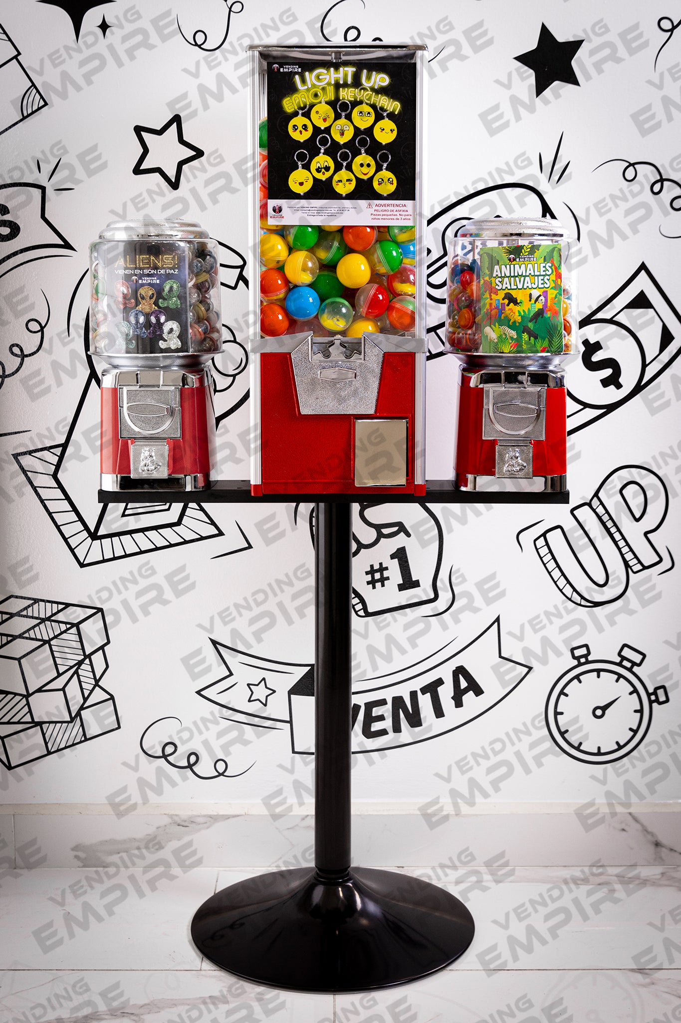 Kit Triple Rhino con Pedestal Redondo [Envío Gratis]
