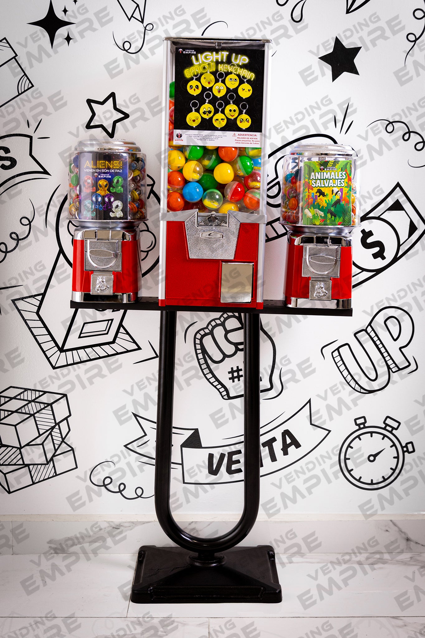 Kit Triple Rhino con Pedestal U [Envío Gratis]