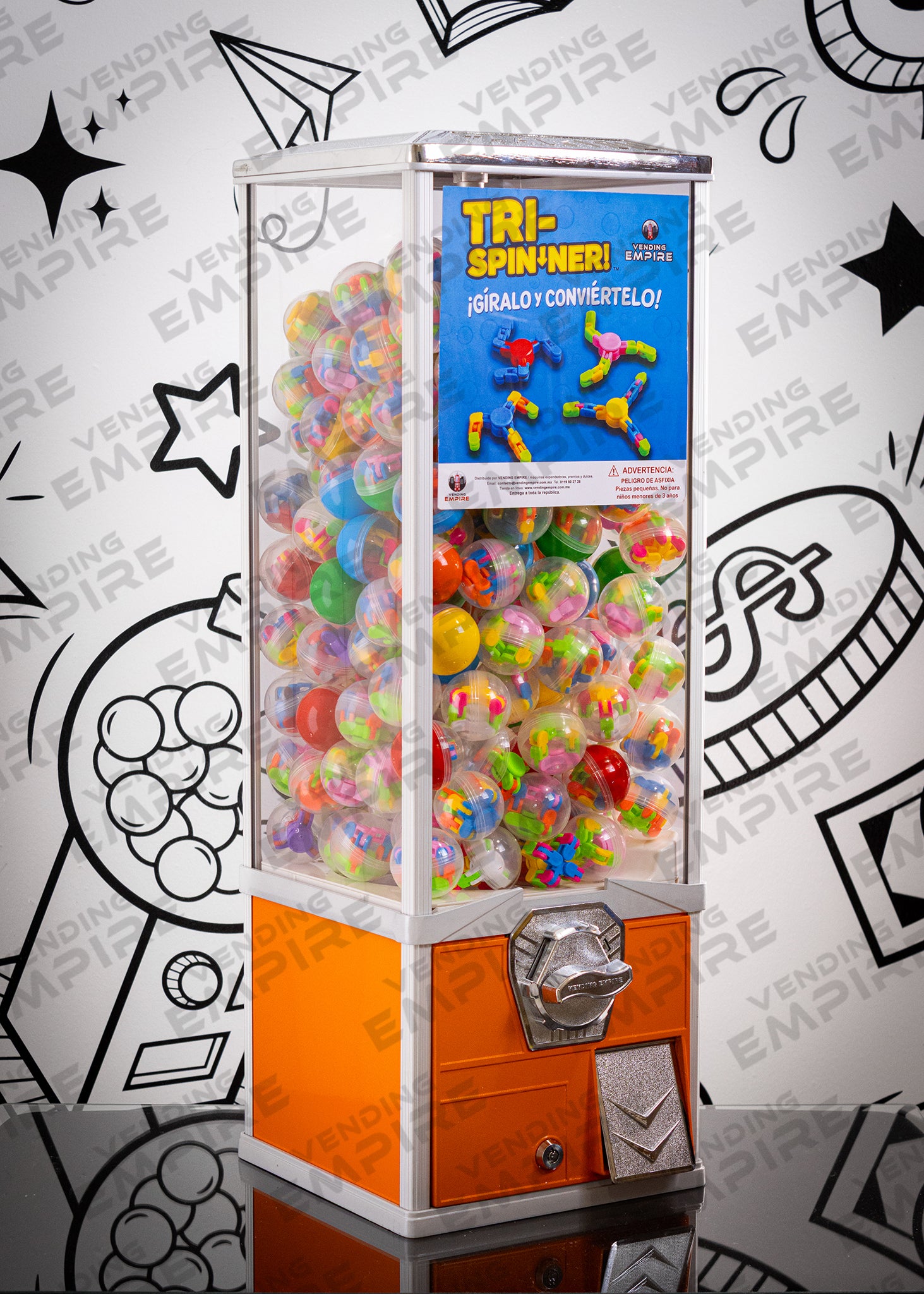 Maquina Expendedora de Juguetes Vending Empire Nueva (Mayor Capacidad)