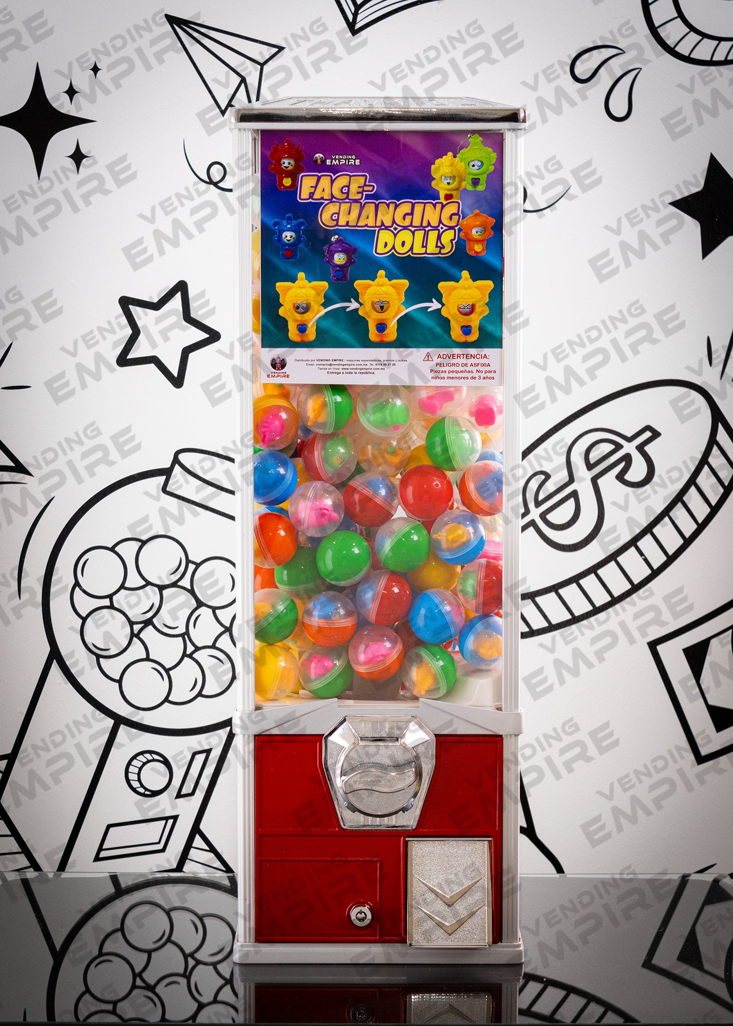 Maquina Expendedora de Juguetes Vending Empire Nueva (Mayor Capacidad)