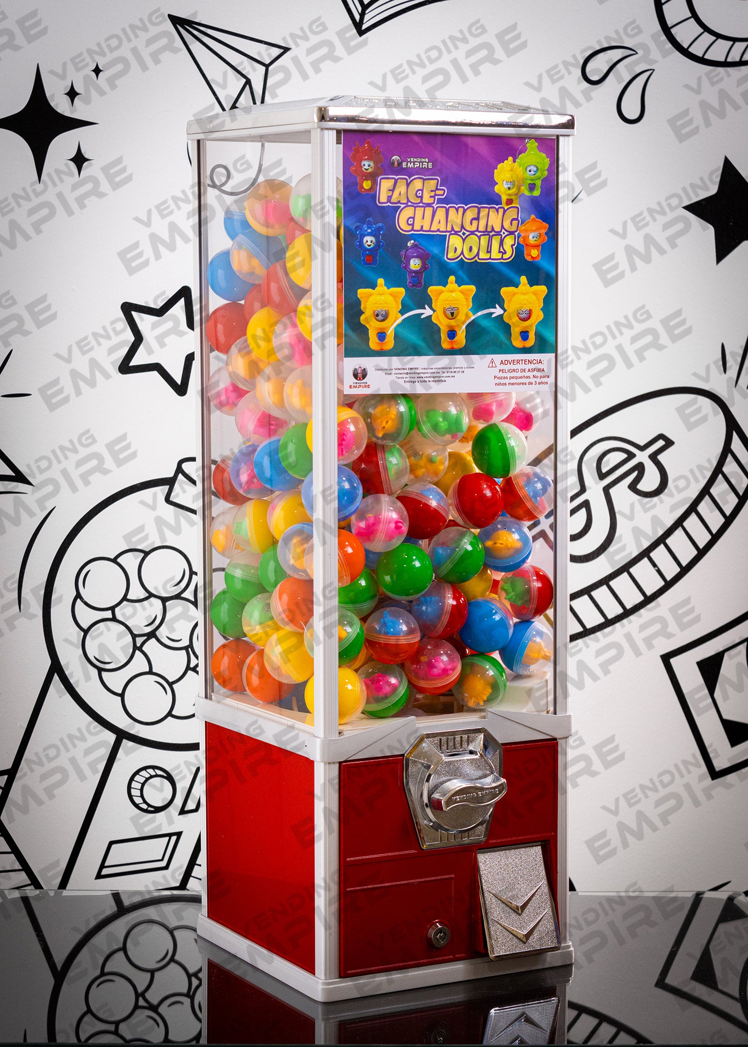 Maquina Expendedora de Juguetes Vending Empire Nueva (Mayor Capacidad)