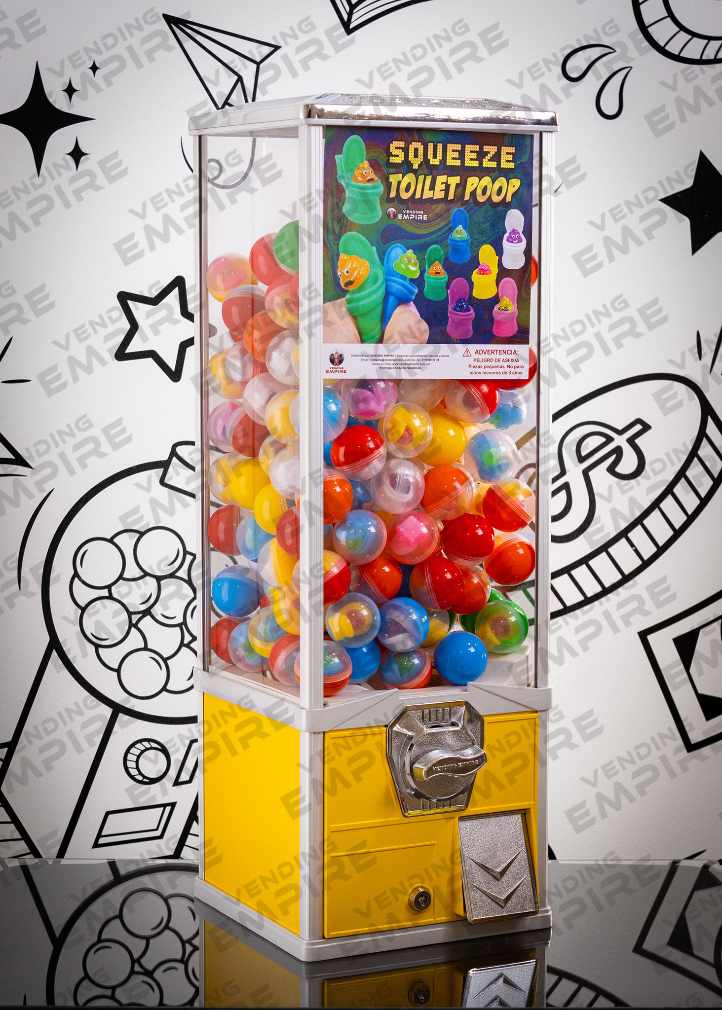 Maquina Expendedora de Juguetes Vending Empire Nueva (Mayor Capacidad)