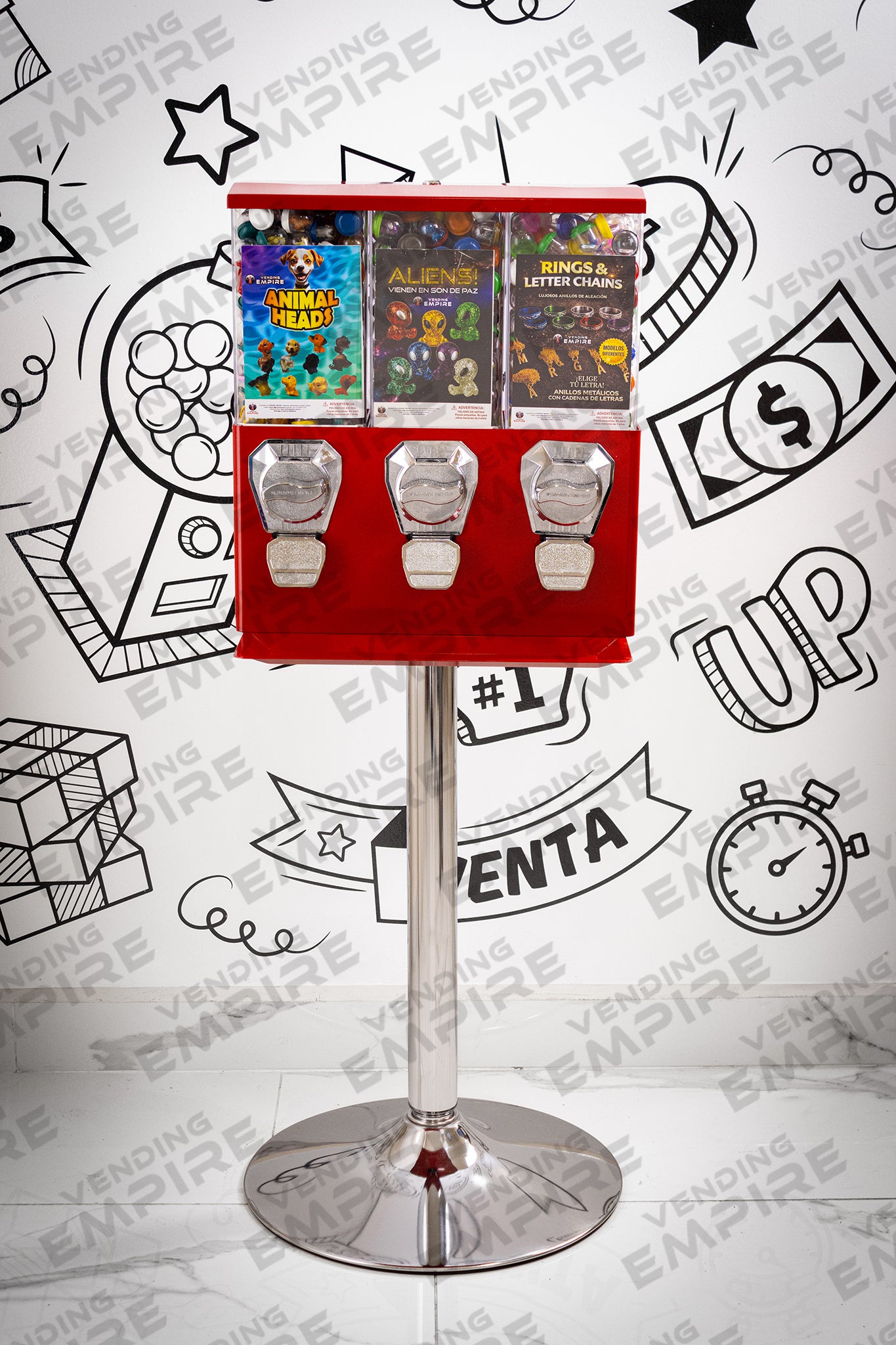 Maquina Expendedora 3 en 1 Vending Empire Nueva