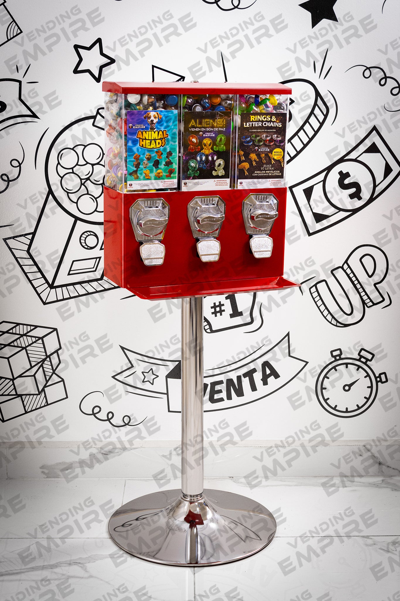Maquina Expendedora 3 en 1 Vending Empire Nueva