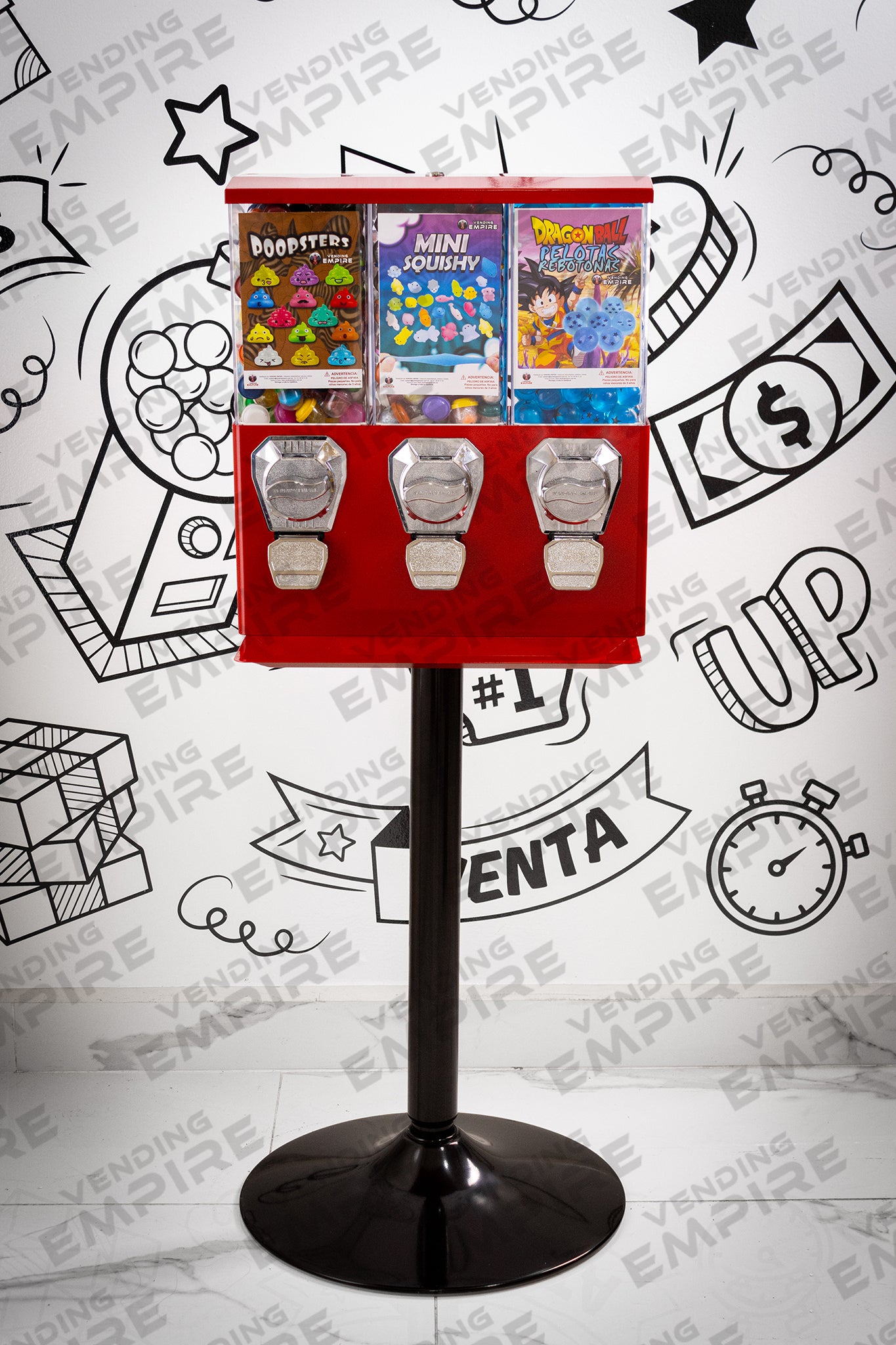 Maquina Expendedora 3 en 1 Vending Empire Nueva