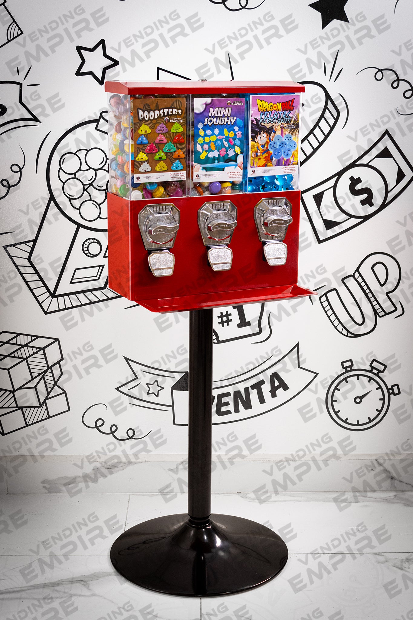Maquina Expendedora 3 en 1 Vending Empire Nueva