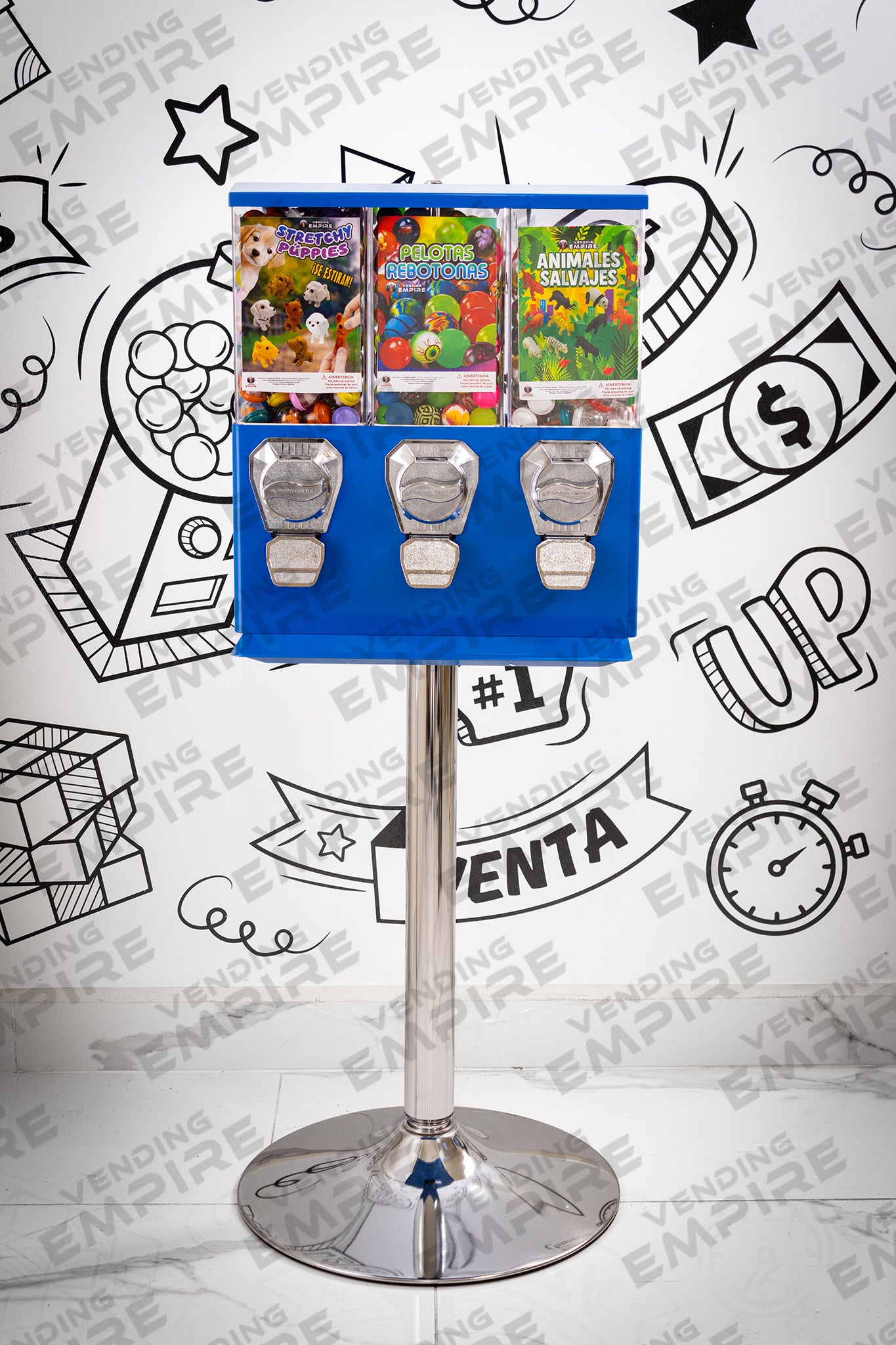 Maquina Expendedora 3 en 1 Vending Empire Nueva