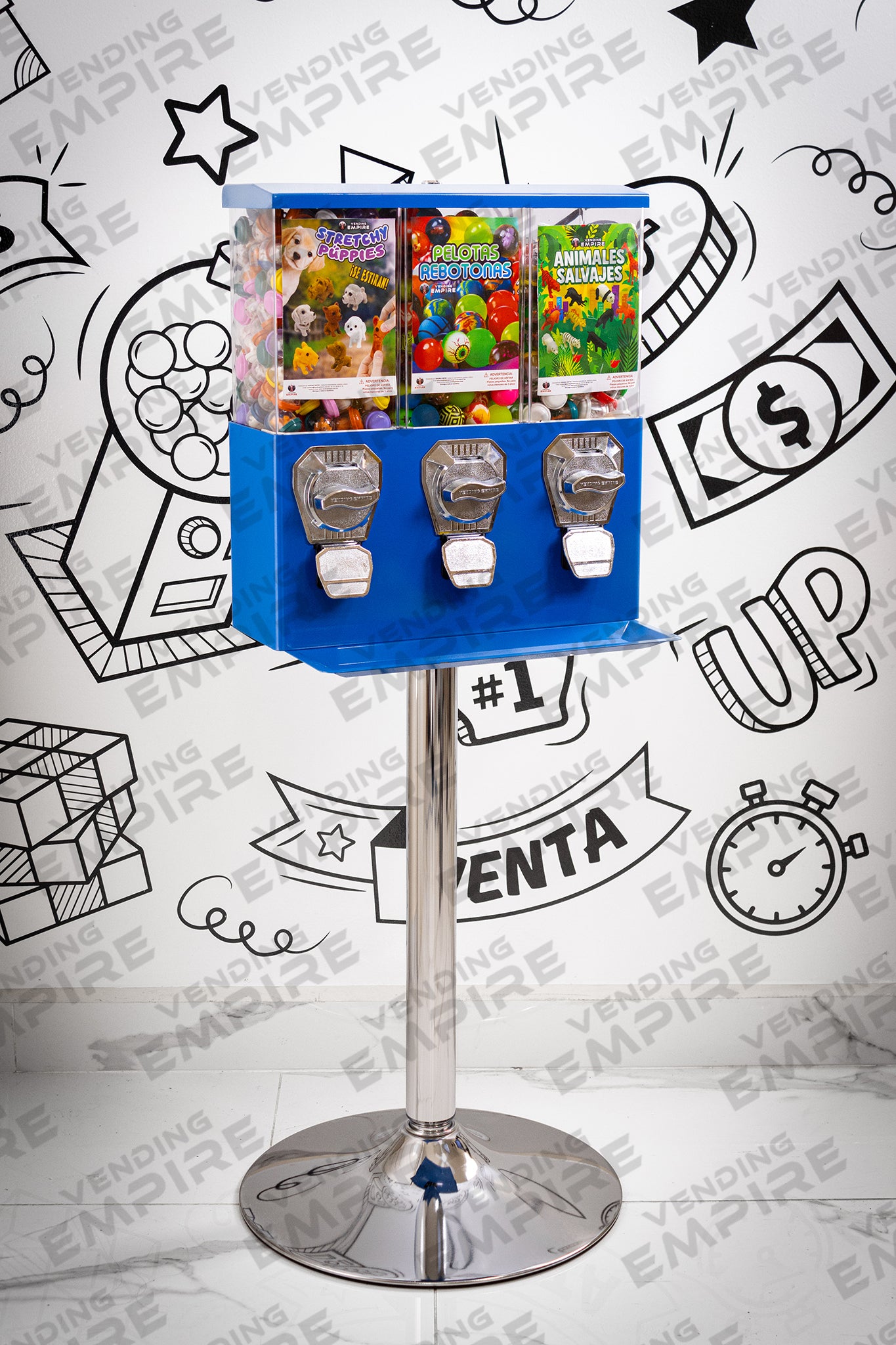 Maquina Expendedora 3 en 1 Vending Empire Nueva