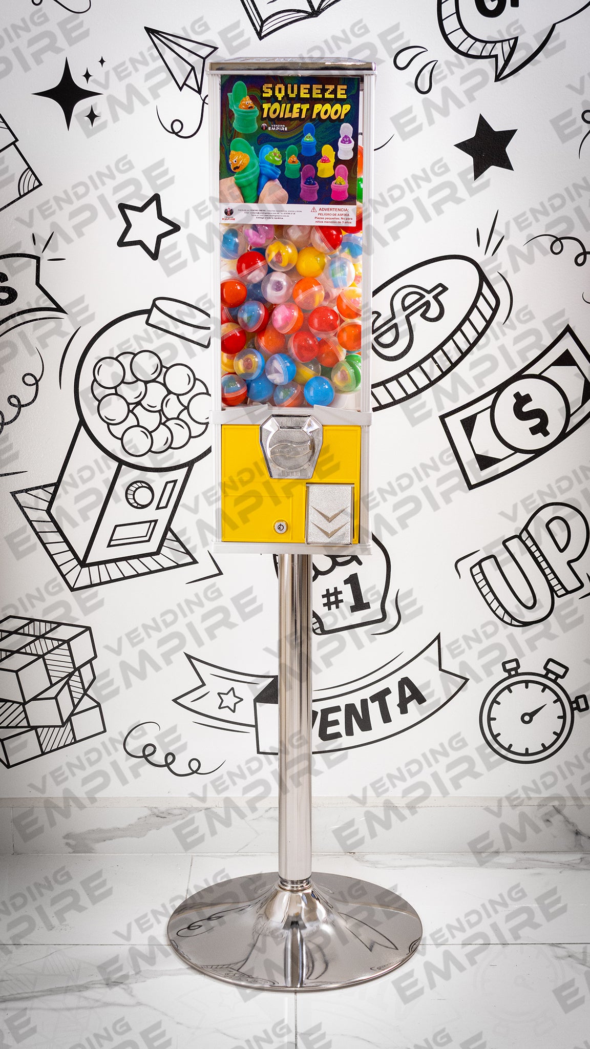Módulo Triple Premium con Máquina de Globo | Vending EMPIRE