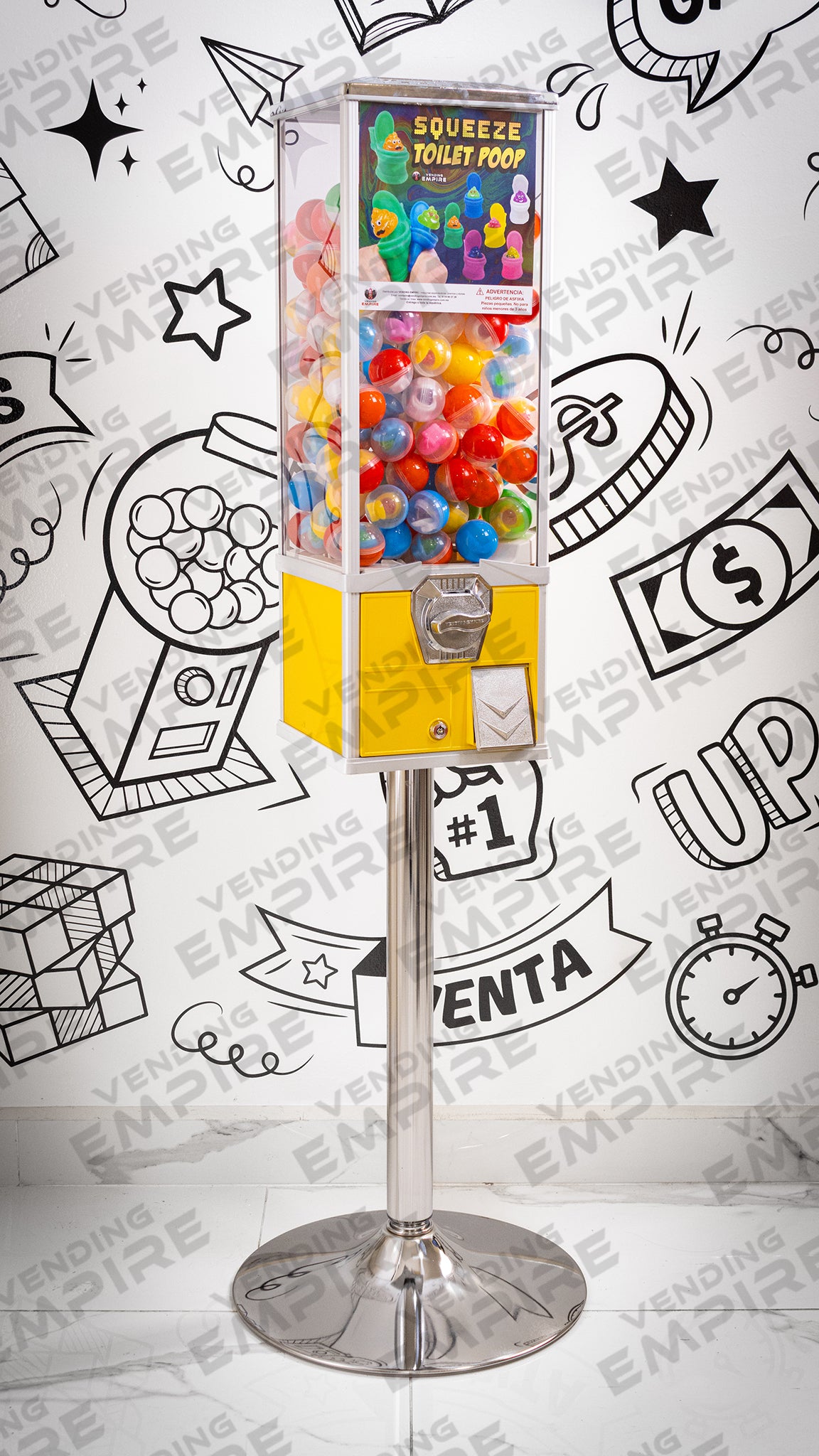 Módulo Triple Premium con Máquina de Globo | Vending EMPIRE