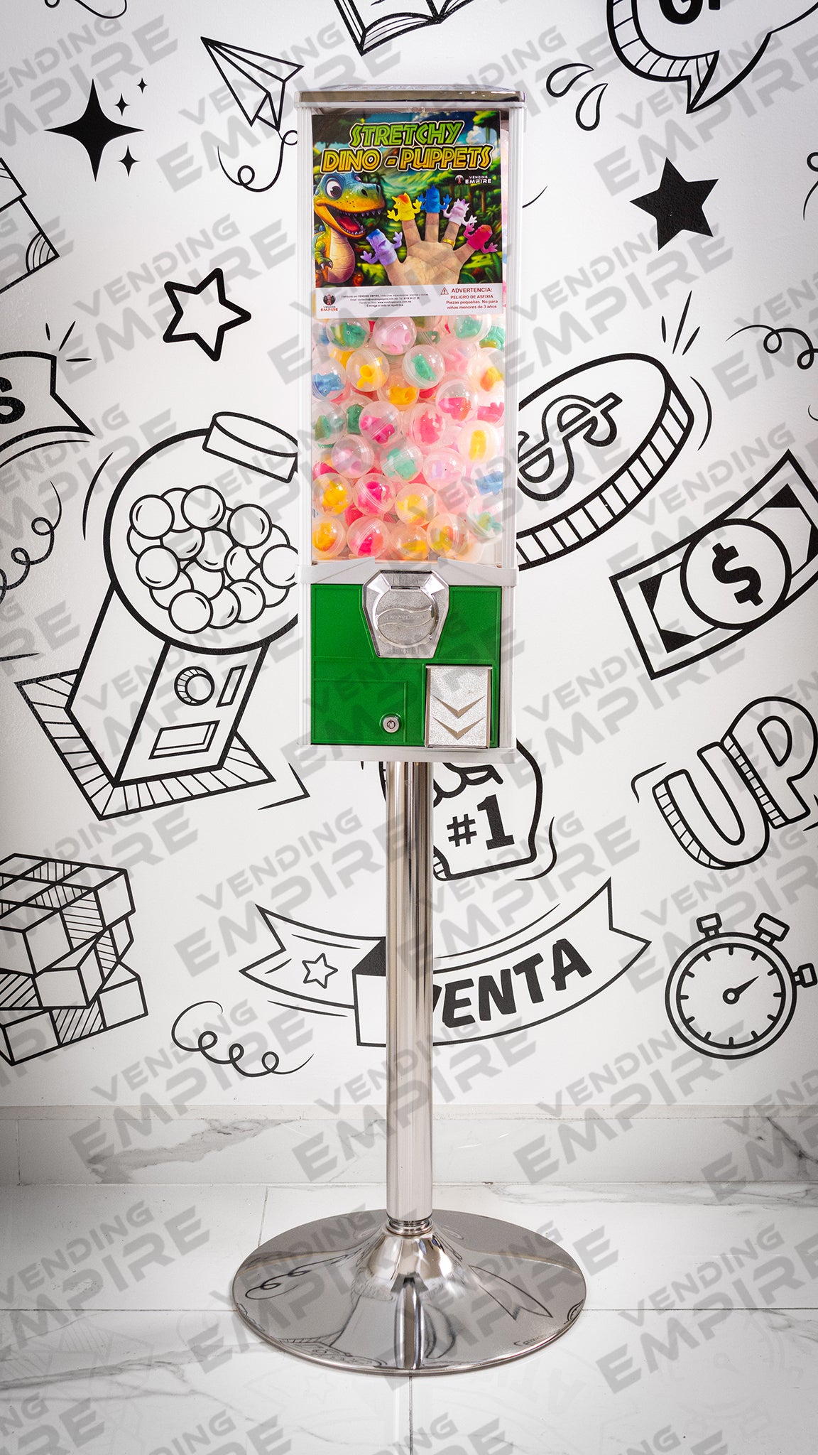Módulo Triple Premium con Máquina de Globo | Vending EMPIRE