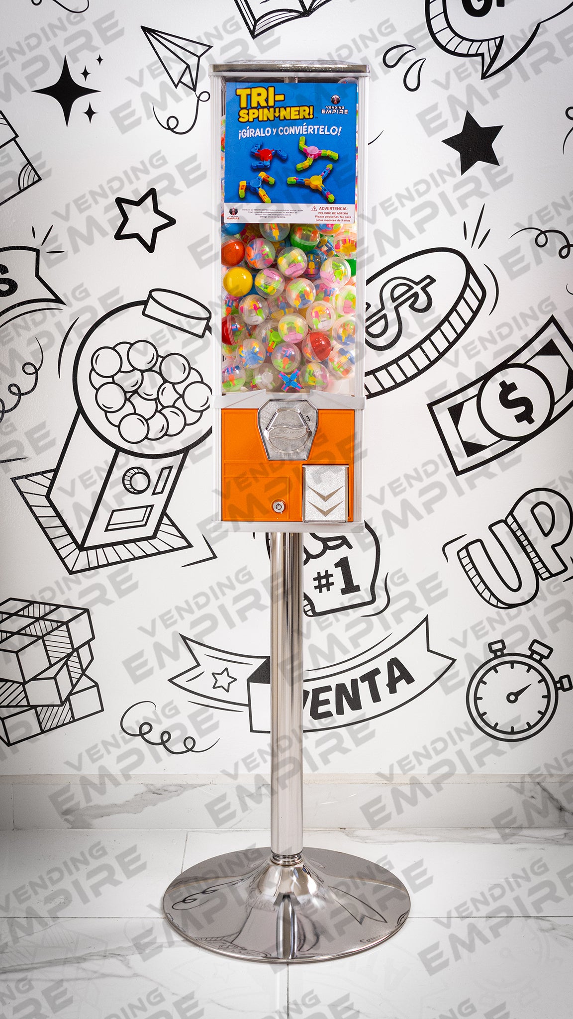 Módulo Triple Premium con Máquina de Globo | Vending EMPIRE