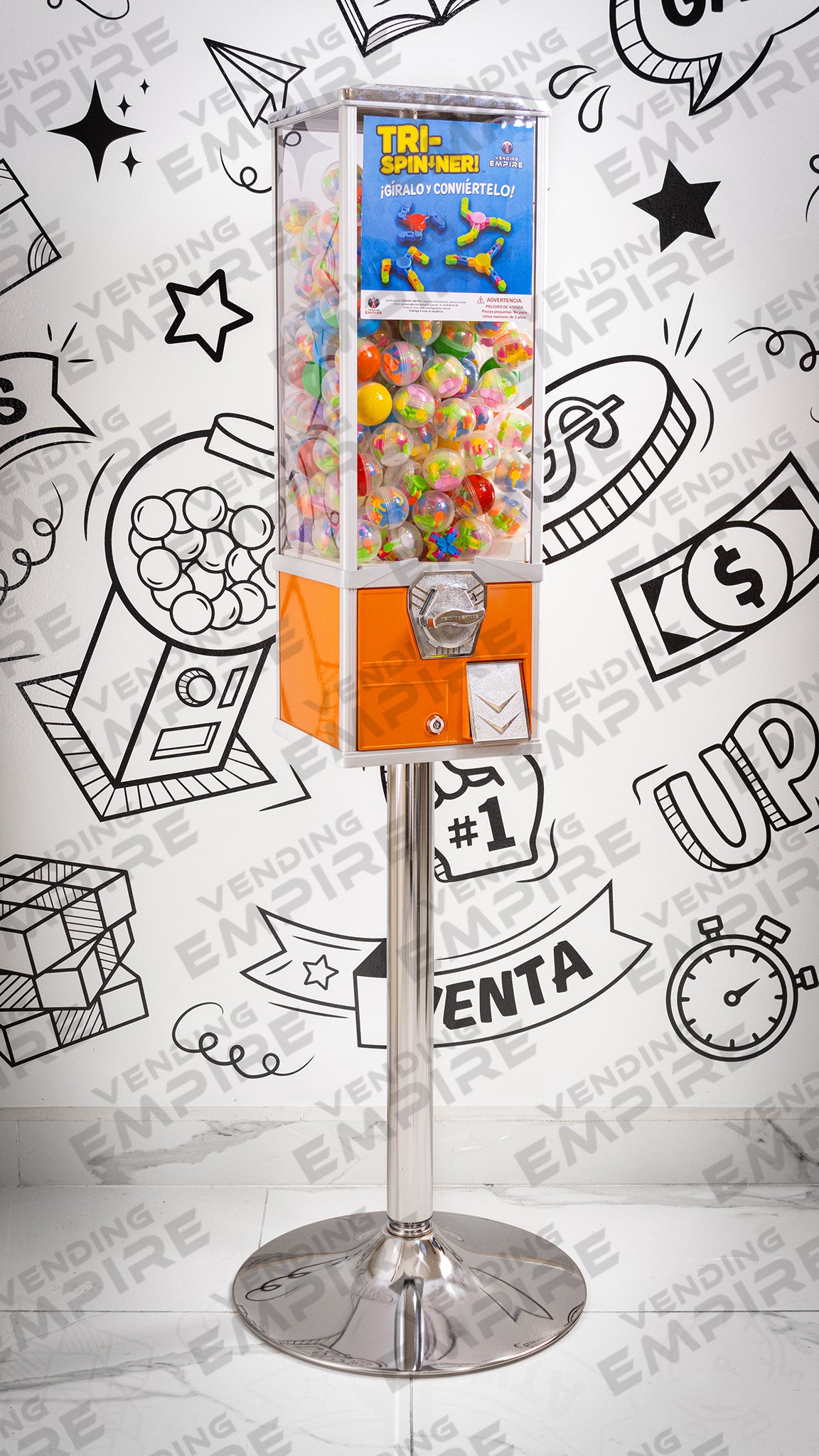 Módulo Triple Premium con Máquina de Globo | Vending EMPIRE