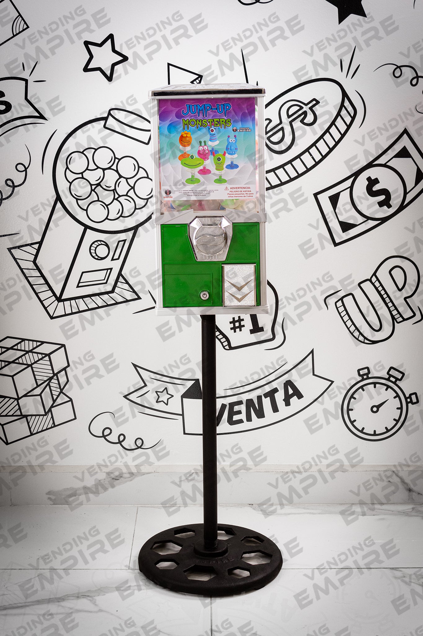Máquina Compacta con Pedestal Redondo Vending EMPIRE | Vending EMPIRE