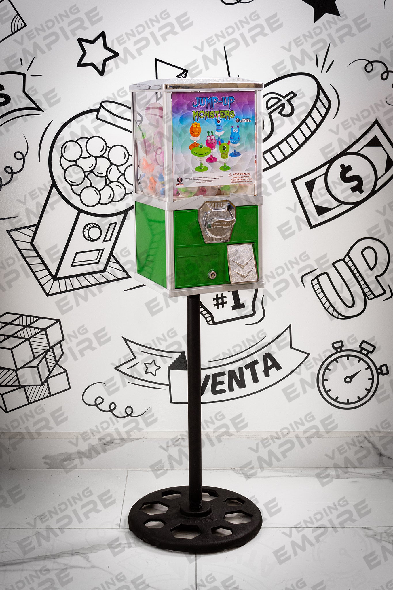 Máquina Compacta con Pedestal Redondo Vending EMPIRE | Vending EMPIRE