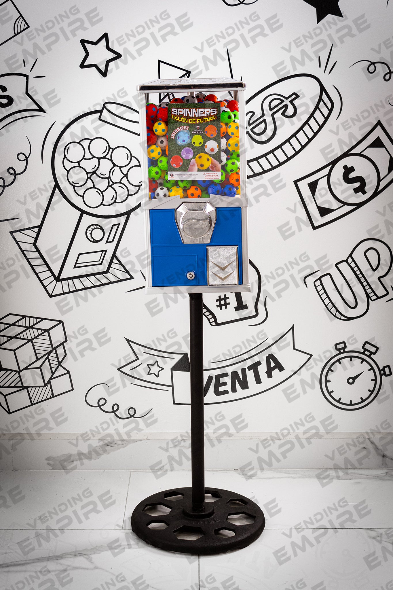 Máquina Compacta con Pedestal Redondo Vending EMPIRE | Vending EMPIRE