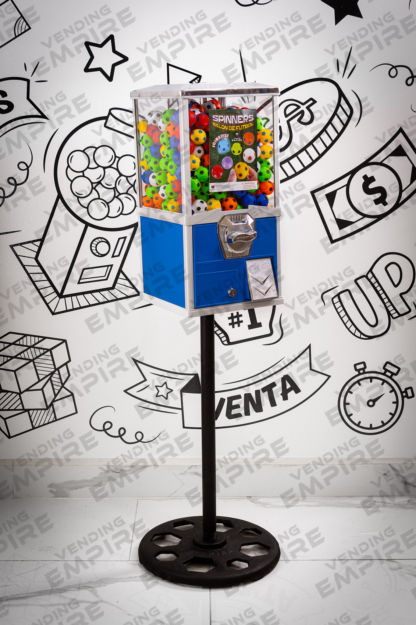 Máquina Compacta con Pedestal Redondo Vending EMPIRE | Vending EMPIRE
