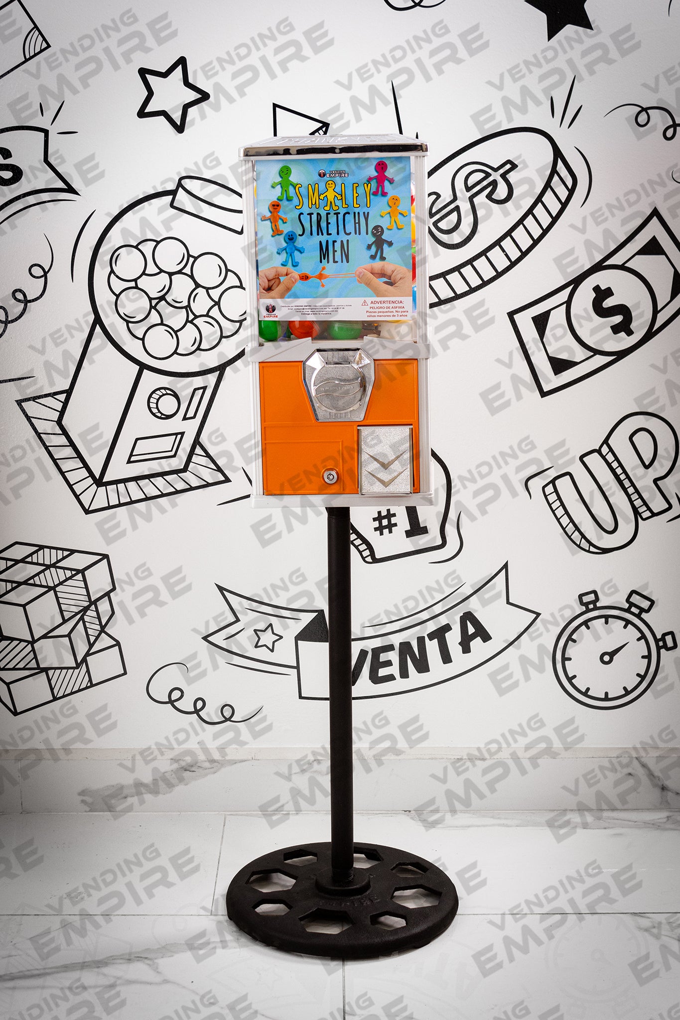 Máquina Compacta con Pedestal Redondo Vending EMPIRE | Vending EMPIRE