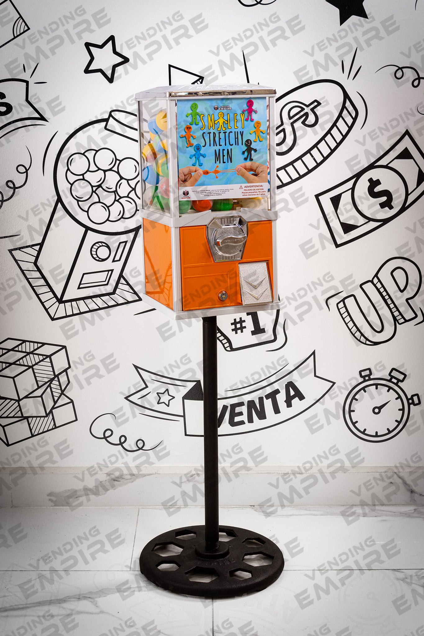 Máquina Compacta con Pedestal Redondo Vending EMPIRE | Vending EMPIRE