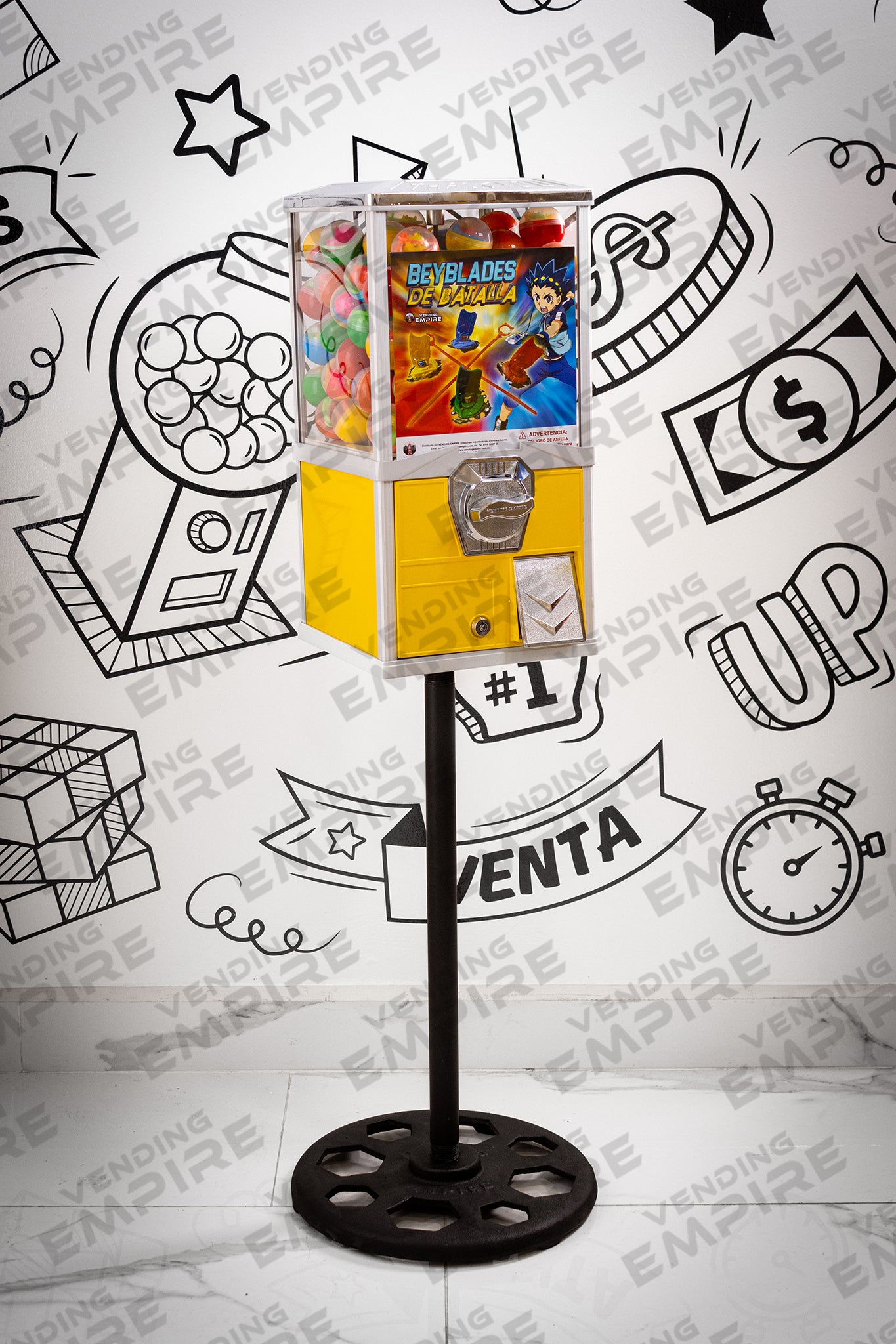 Máquina Compacta con Pedestal Redondo Vending EMPIRE | Vending EMPIRE