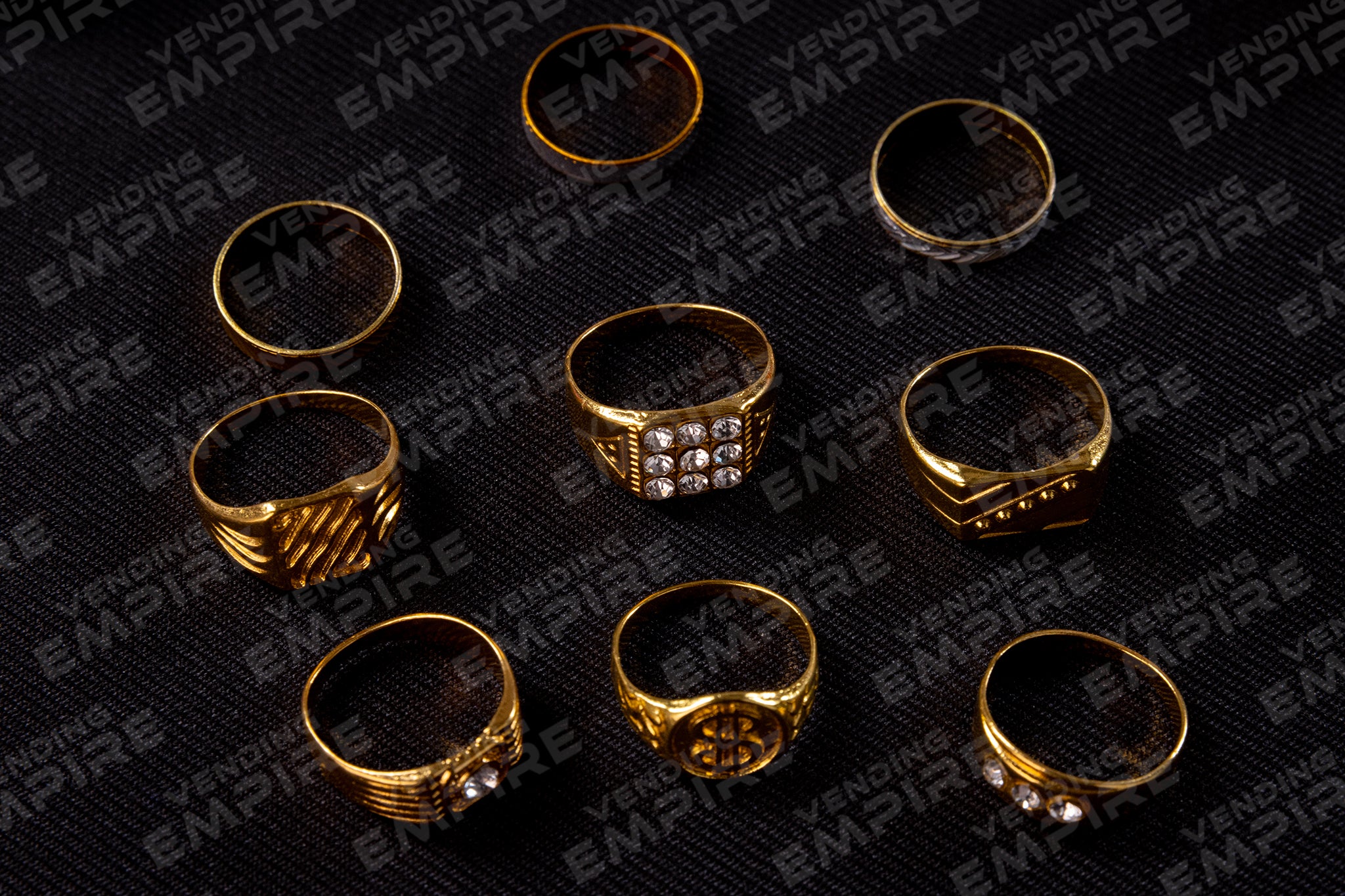 Cadenas y Anillos de Oro California Encapsulados 1″ (100 pzs)