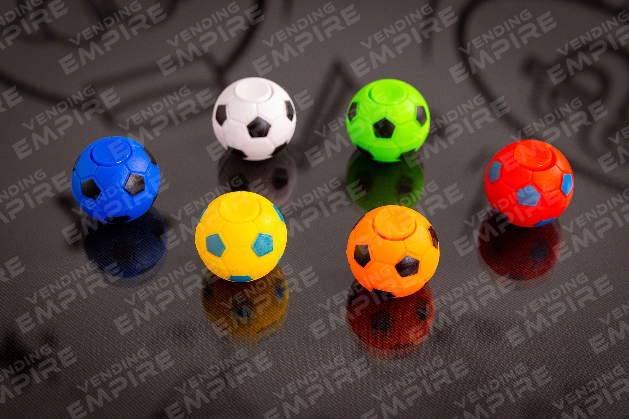 Spinners Balón de Fútbol Para Máquina Vending de 1”