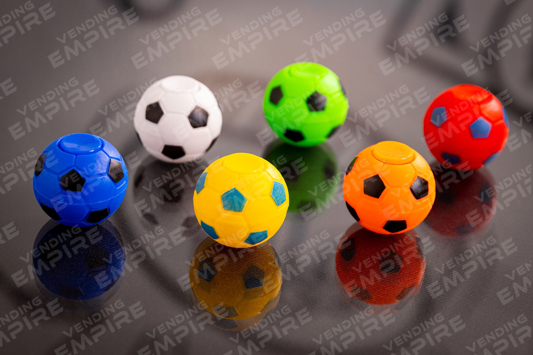 Spinners Balón de Fútbol Para Máquina Vending de 1”