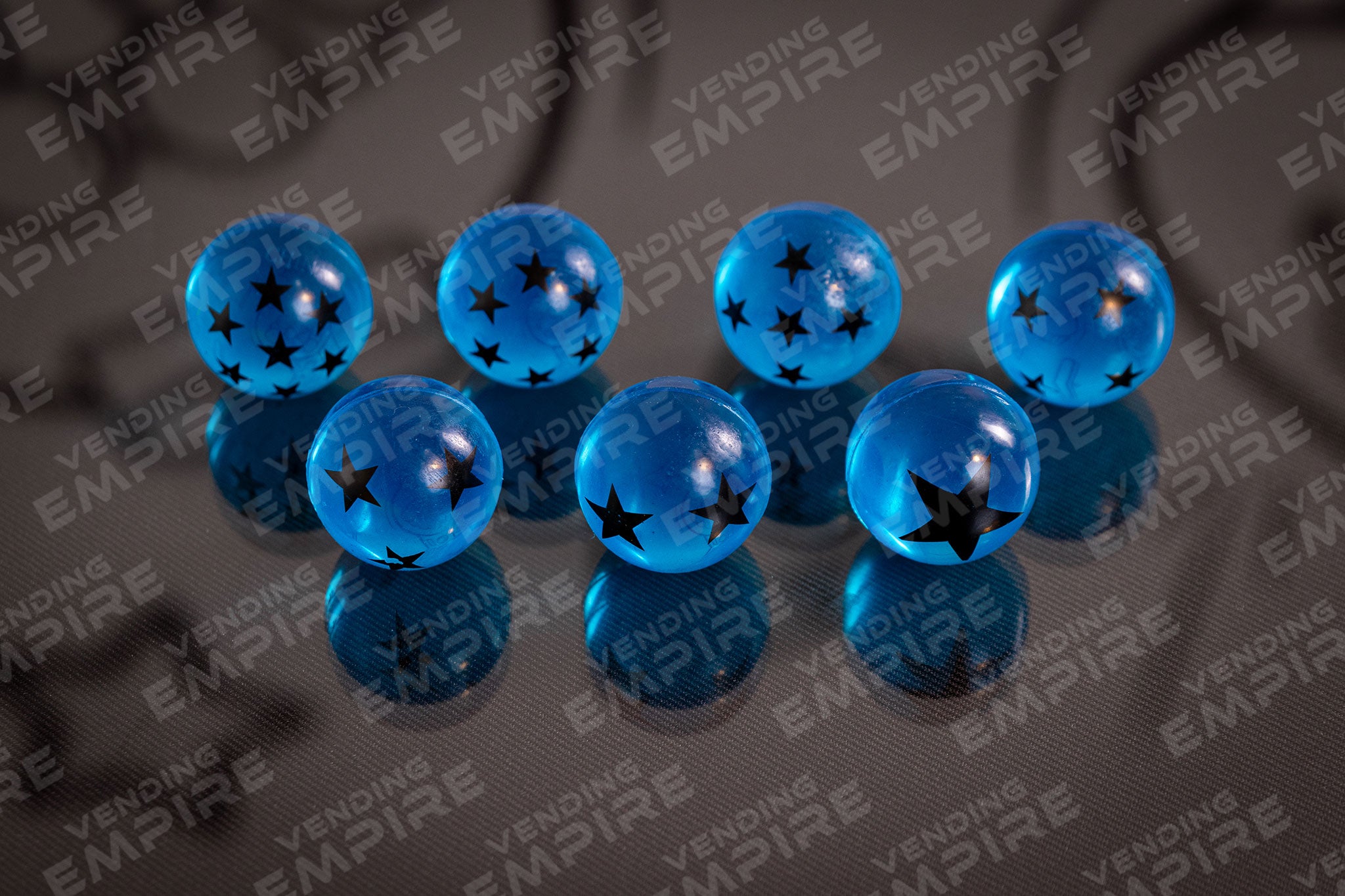 Pelotas Rebotonas Dragon Ball Azules 32mm (100 pzs)