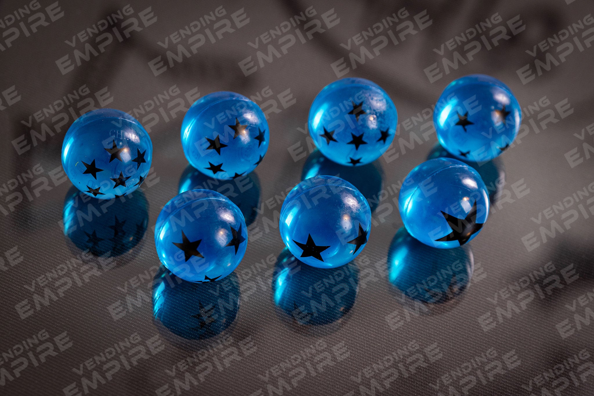 Pelotas Rebotonas Dragon Ball Azules 32mm (100 pzs)