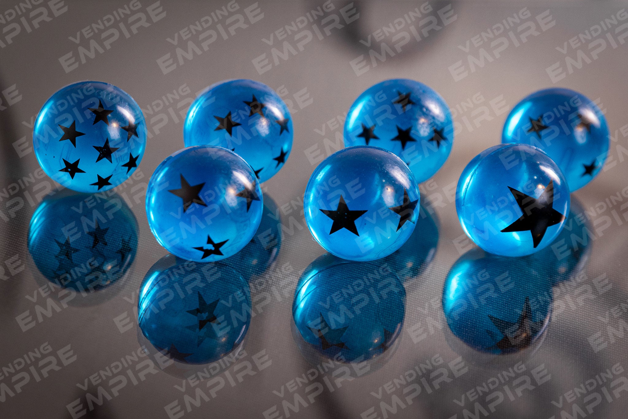 Pelotas Rebotonas Dragon Ball Azules 32mm (100 pzs)
