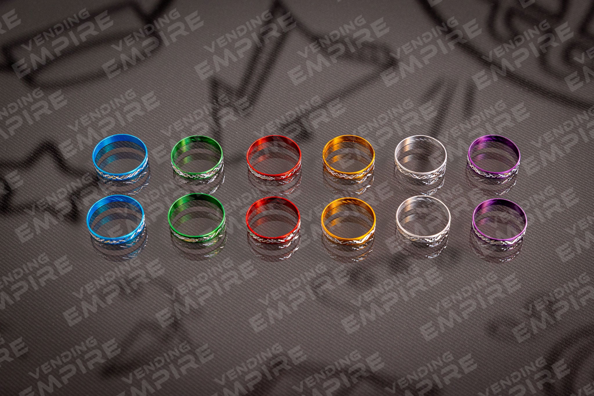 Anillos Metálicos Surtidos Para Máquina Vending de 1” (Sin Cápsula)