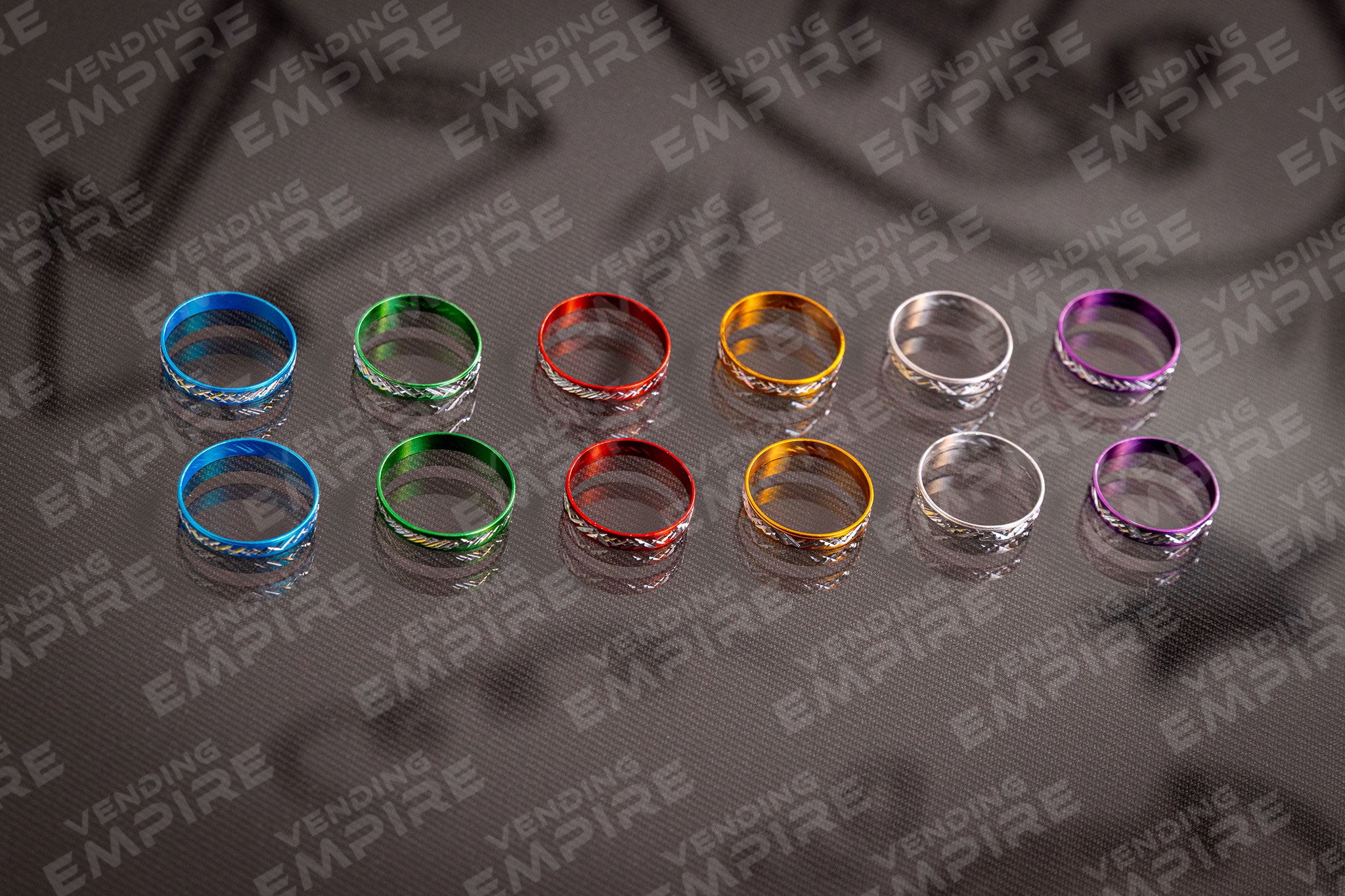 Anillos Metálicos Surtidos Para Máquina Vending de 1” (Con Cápsula)