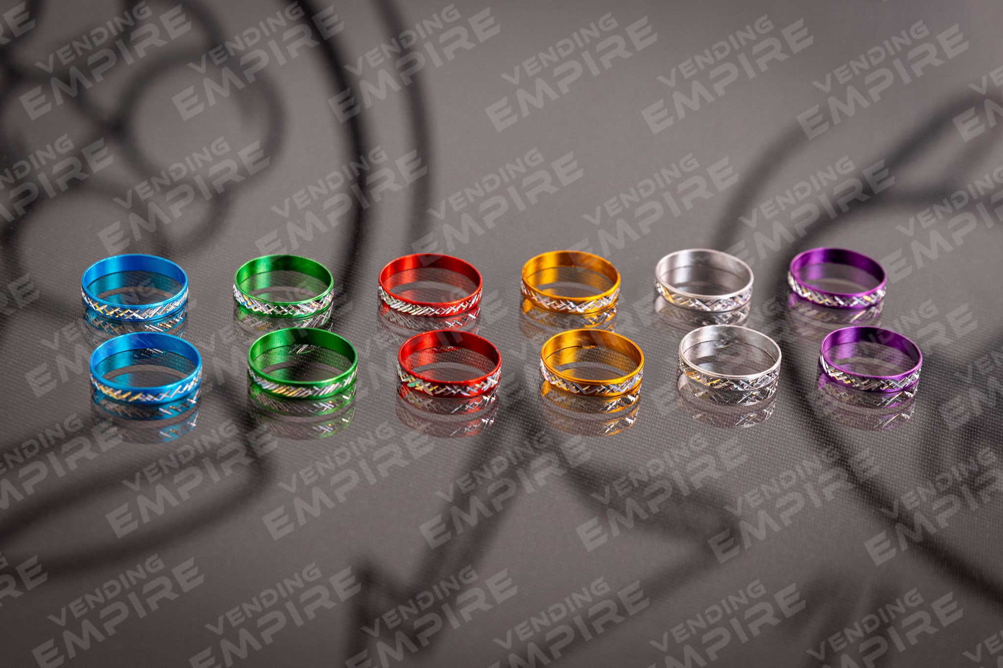 Anillos Metálicos Surtidos Para Máquina Vending de 1” (Con Cápsula)